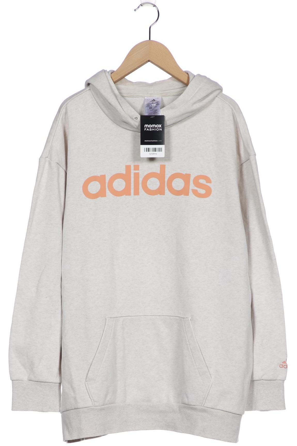 

adidas Damen Kapuzenpullover, beige, Gr. 38