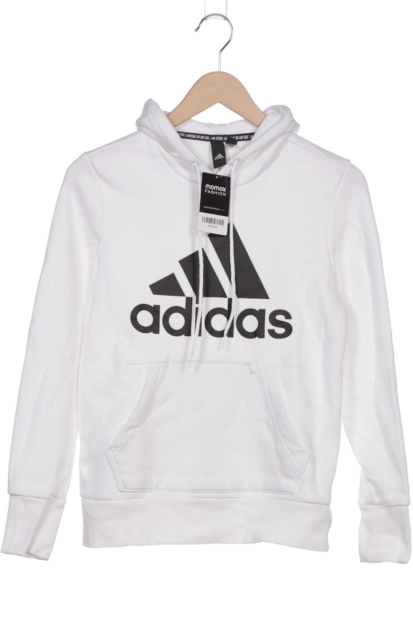 

adidas Damen Kapuzenpullover, weiß, Gr. 36