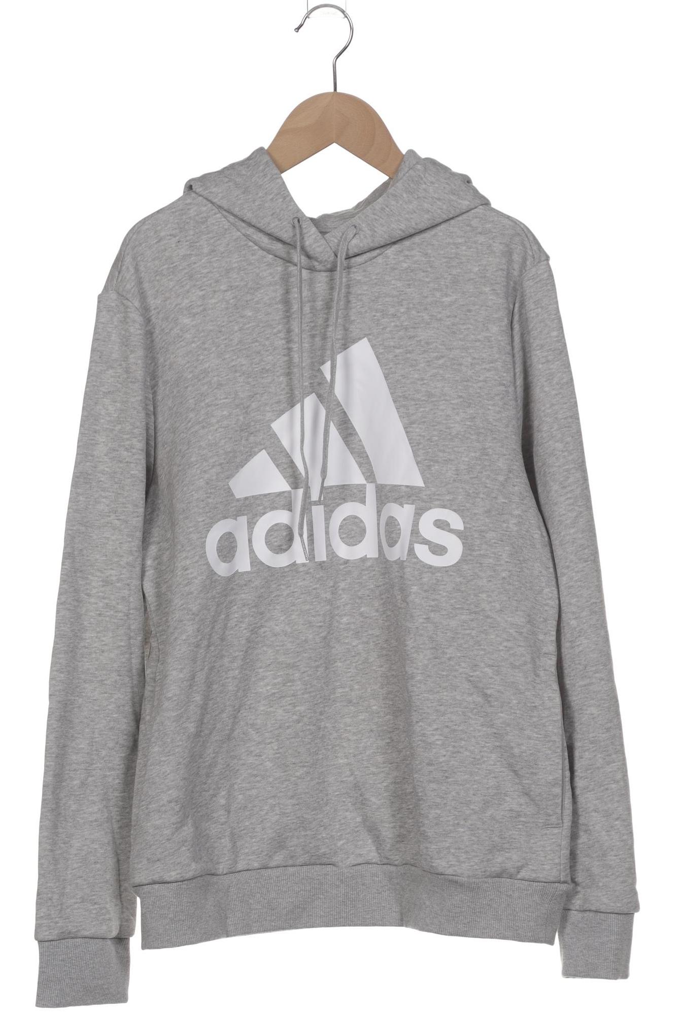 

adidas Damen Kapuzenpullover, grau, Gr. 42