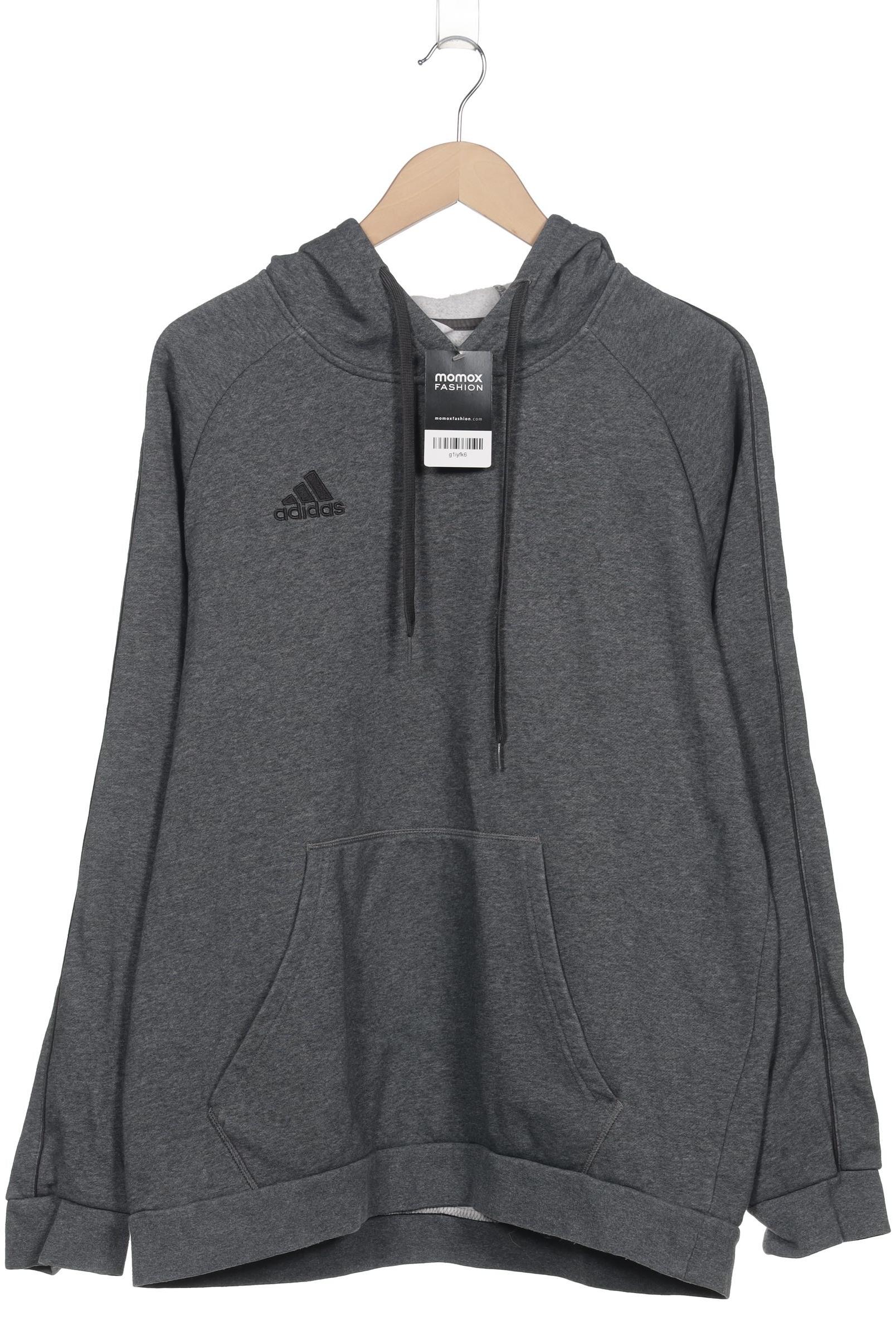 

adidas Damen Kapuzenpullover, grau, Gr. 44