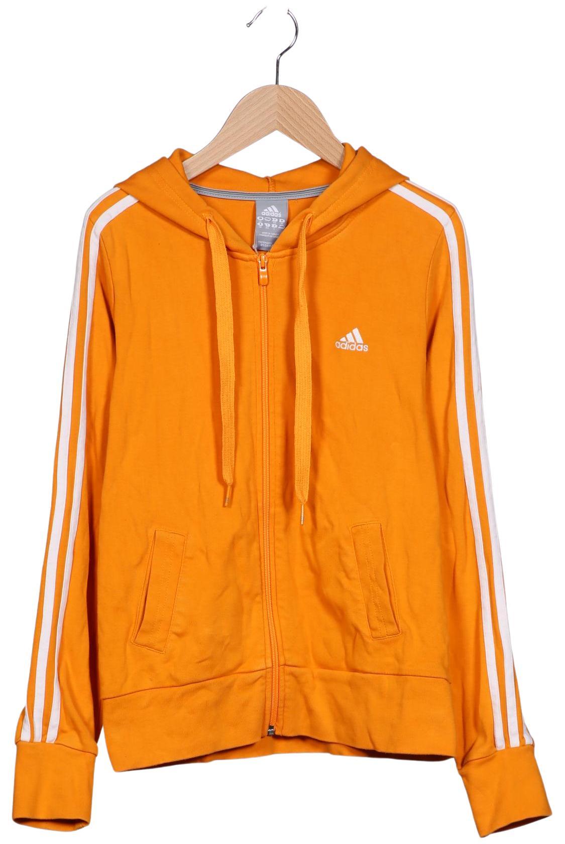 

adidas Damen Kapuzenpullover, orange, Gr. 38