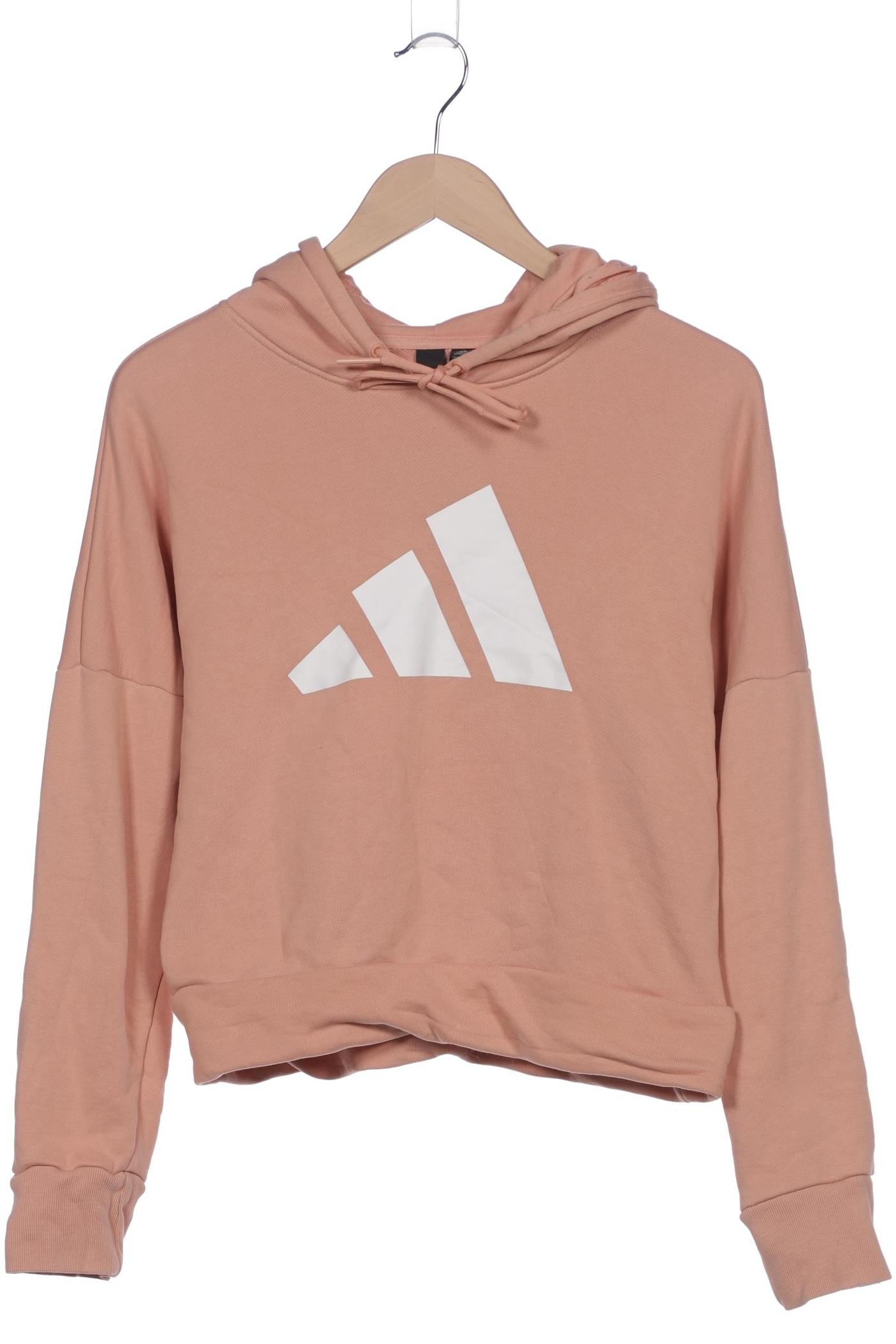 

adidas Damen Kapuzenpullover, orange, Gr. 34