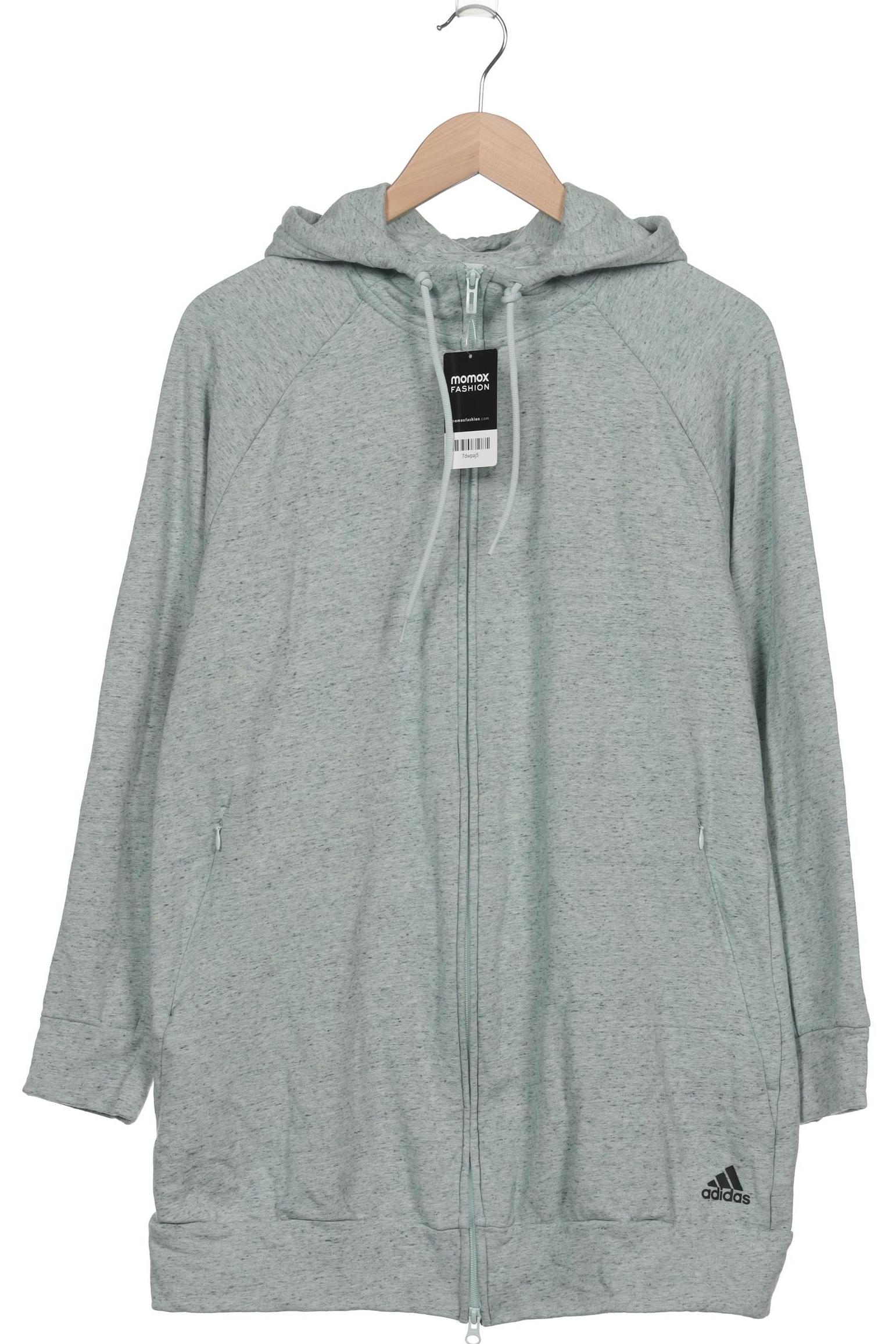 

adidas Damen Kapuzenpullover, hellgrün, Gr. 46