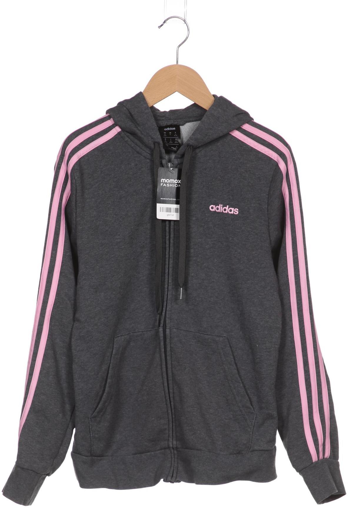 

adidas Damen Kapuzenpullover, grau, Gr. 38
