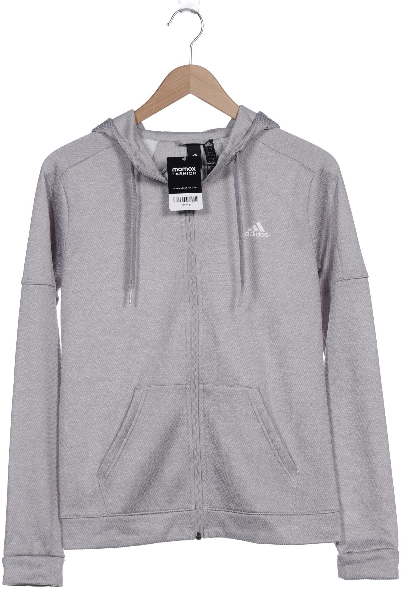 

adidas Damen Kapuzenpullover, grau, Gr. 36