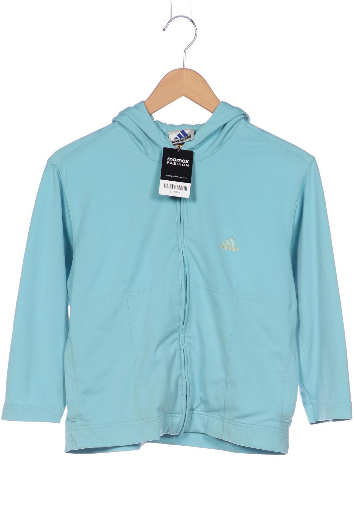 

adidas Damen Kapuzenpullover, hellblau, Gr. 40