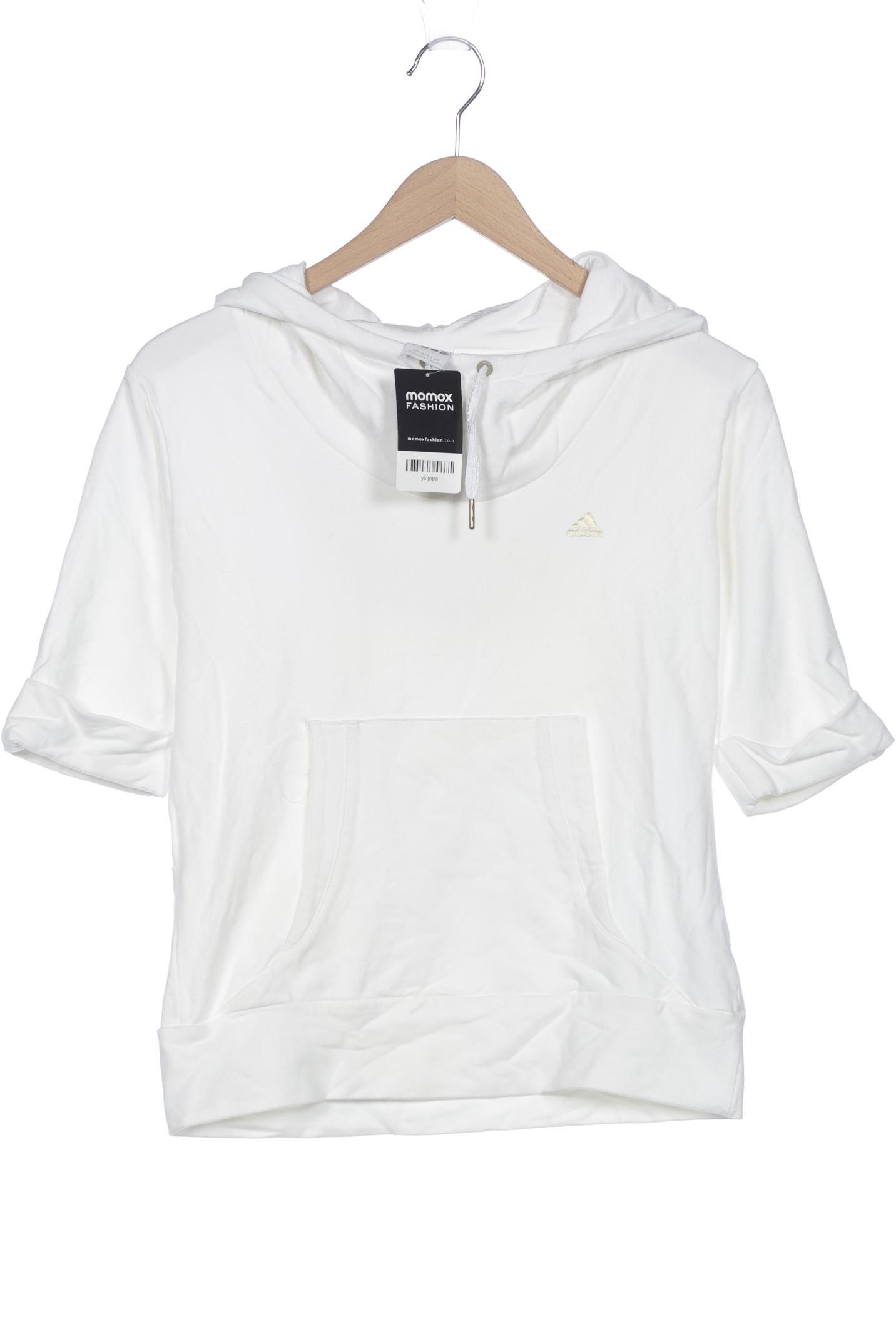 

adidas Damen Kapuzenpullover, weiß, Gr. 38