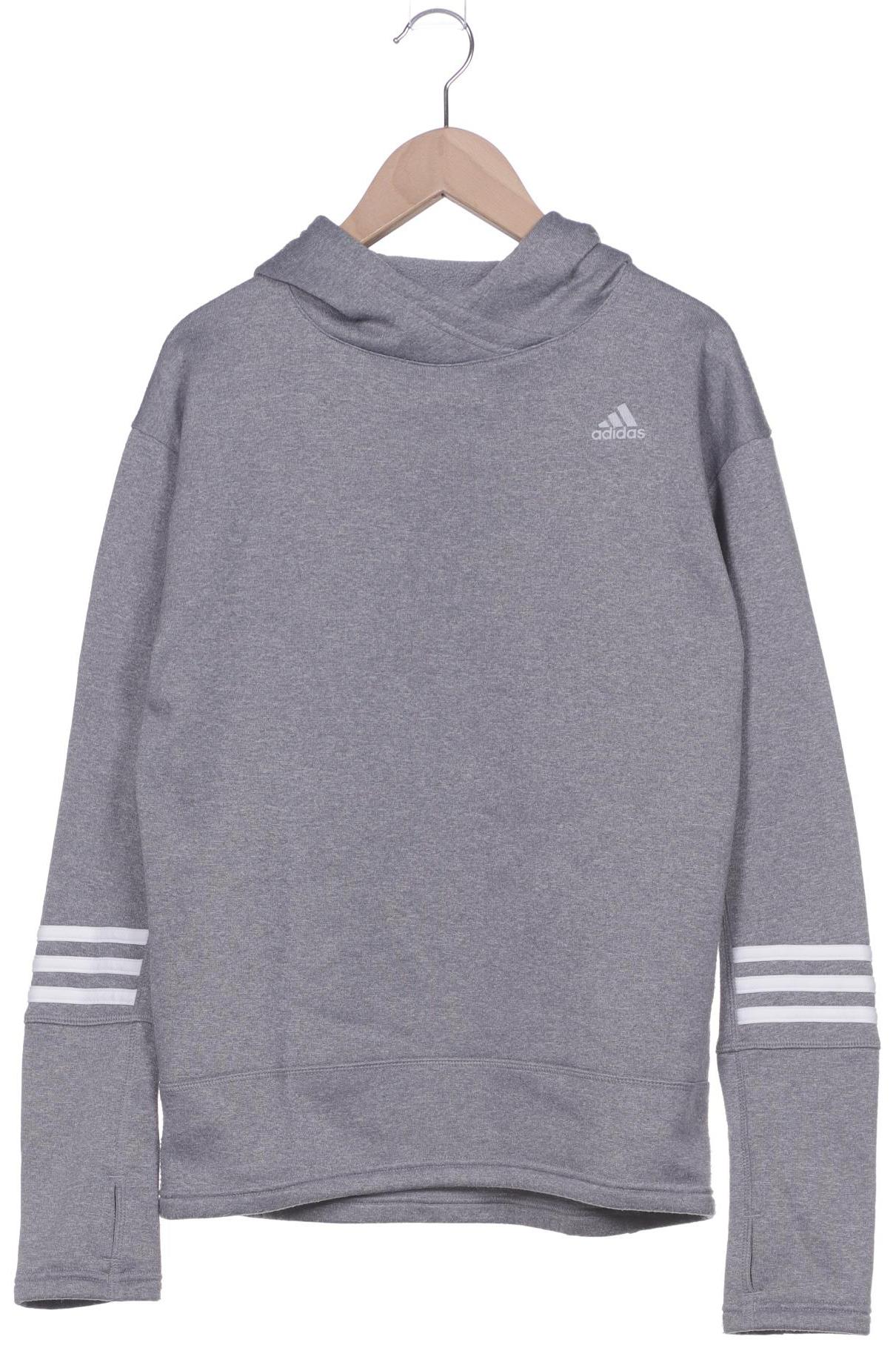 

adidas Damen Kapuzenpullover, grau, Gr. 36