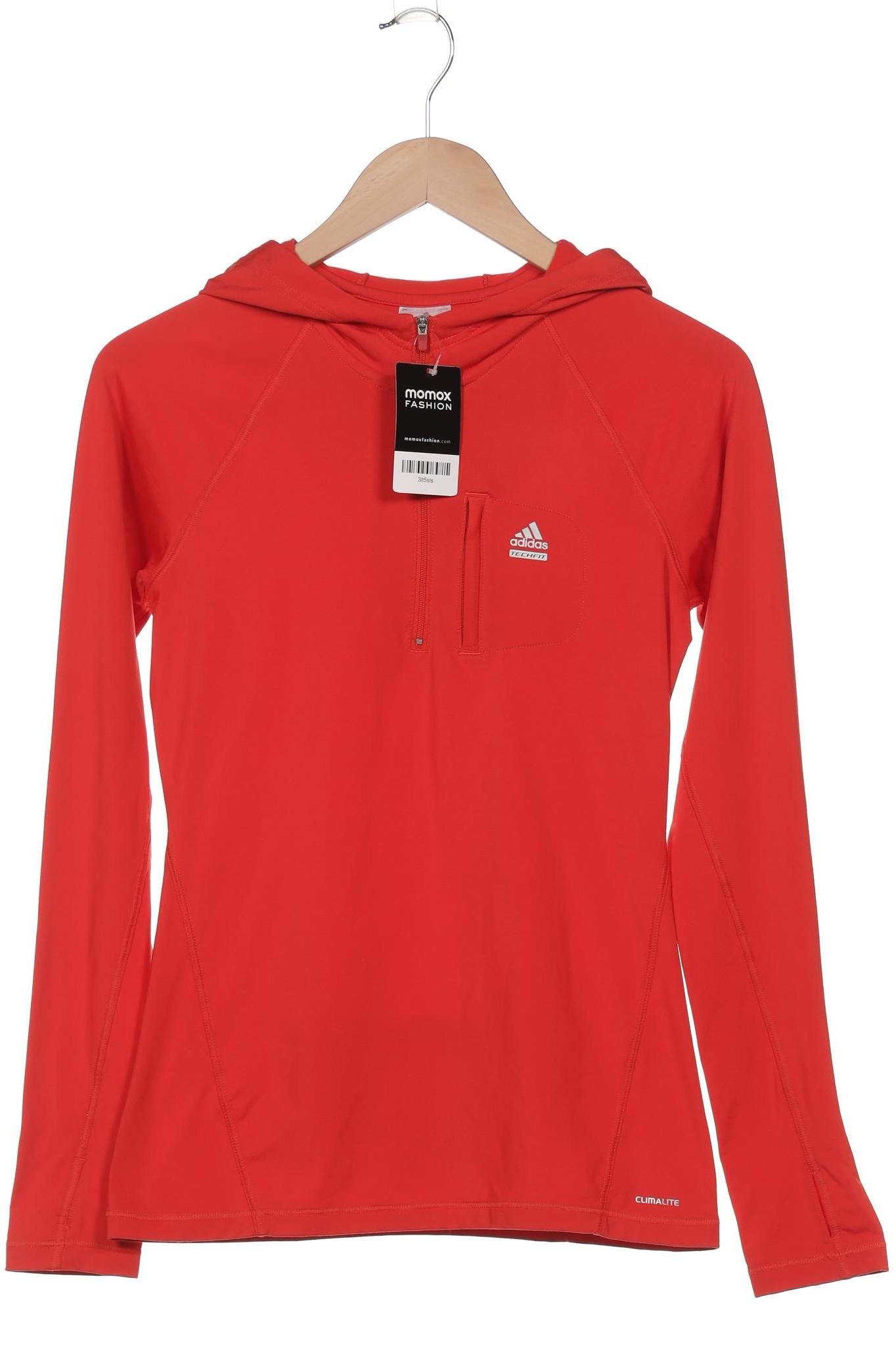 

adidas Damen Kapuzenpullover, rot, Gr. 36