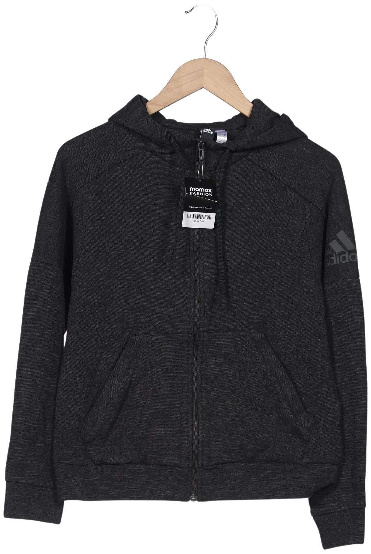 

adidas Damen Kapuzenpullover, grau, Gr. 38