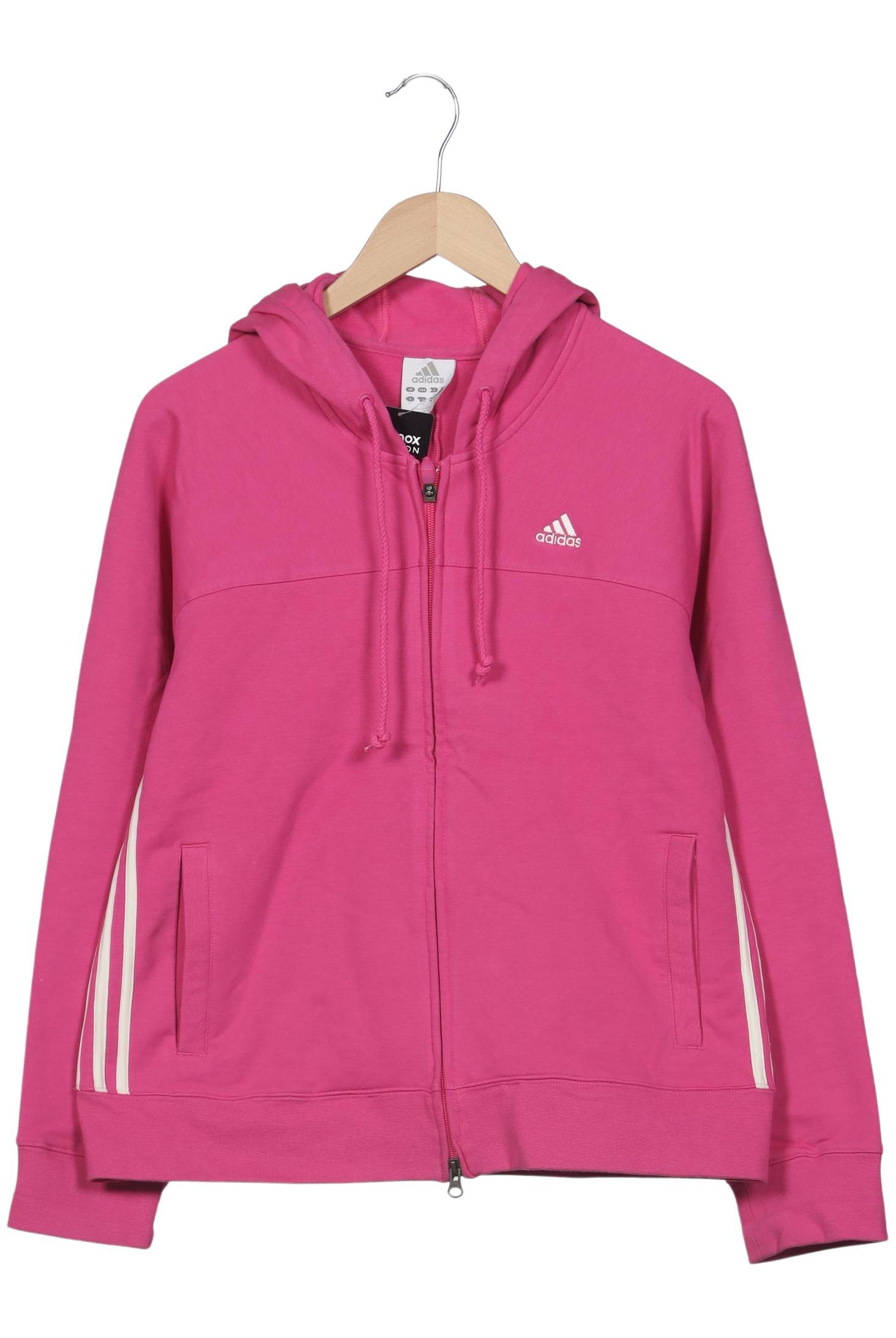 

adidas Damen Kapuzenpullover, pink, Gr. 42