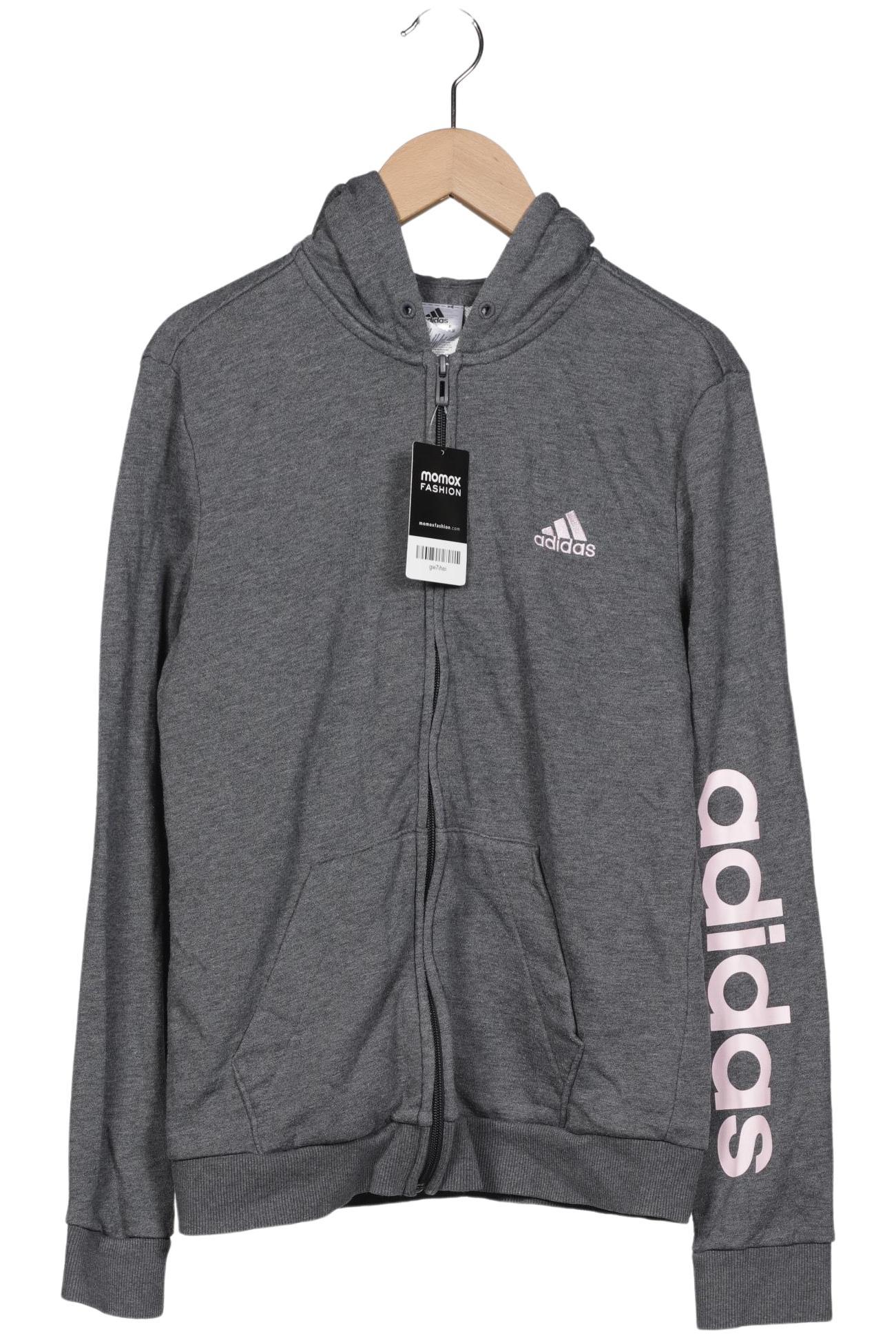 

adidas Damen Kapuzenpullover, grau, Gr. 36