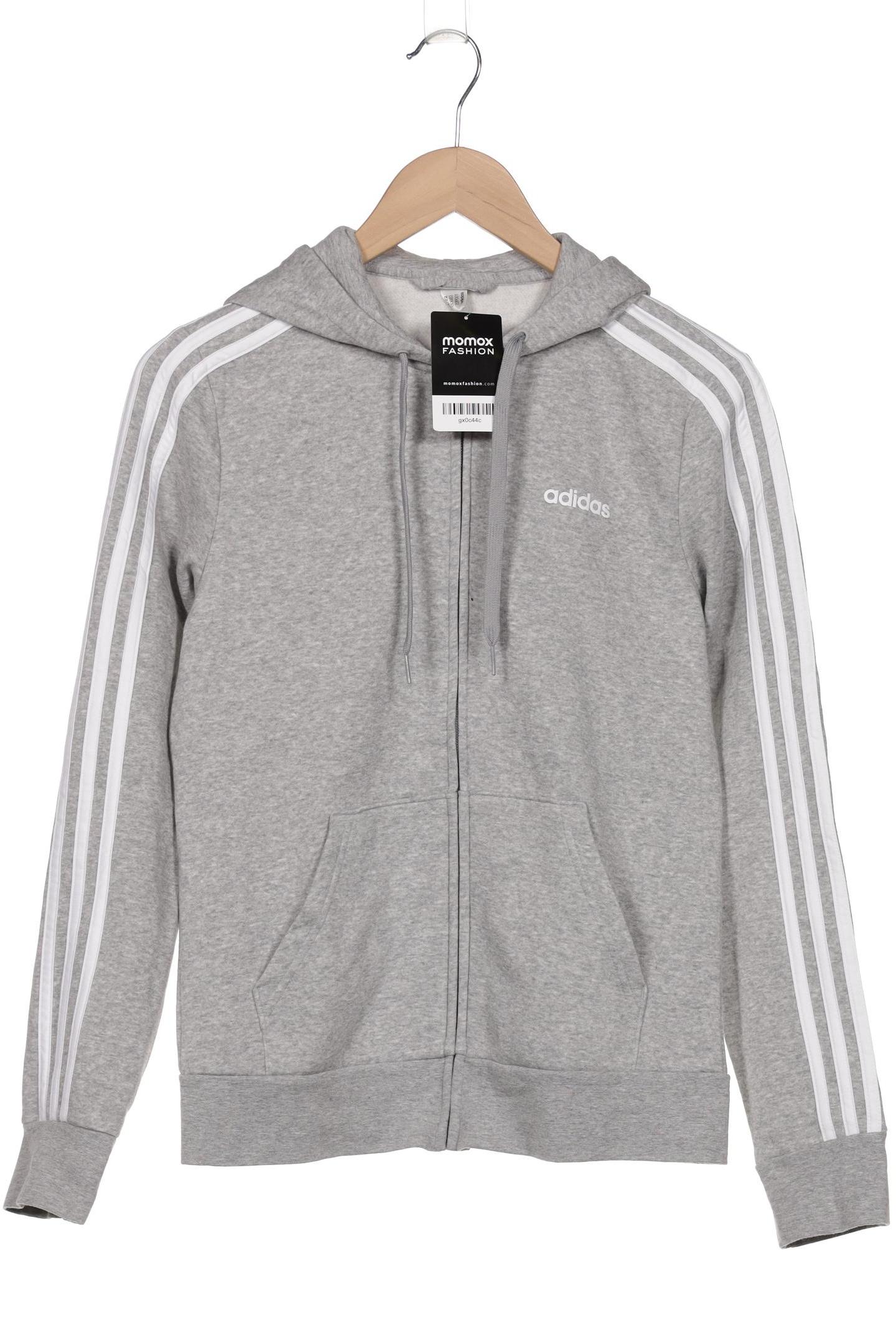 

adidas Damen Kapuzenpullover, grau, Gr. 38