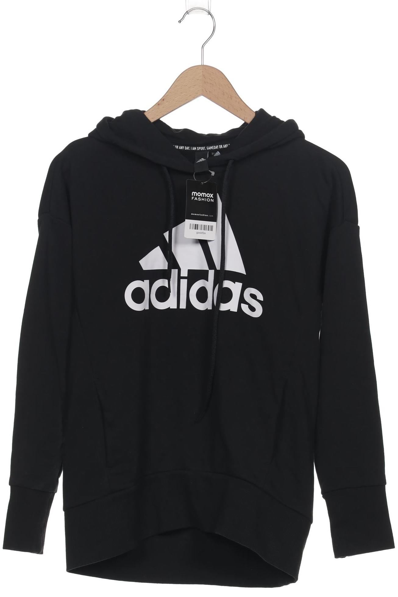 

adidas Damen Kapuzenpullover, schwarz, Gr. 34