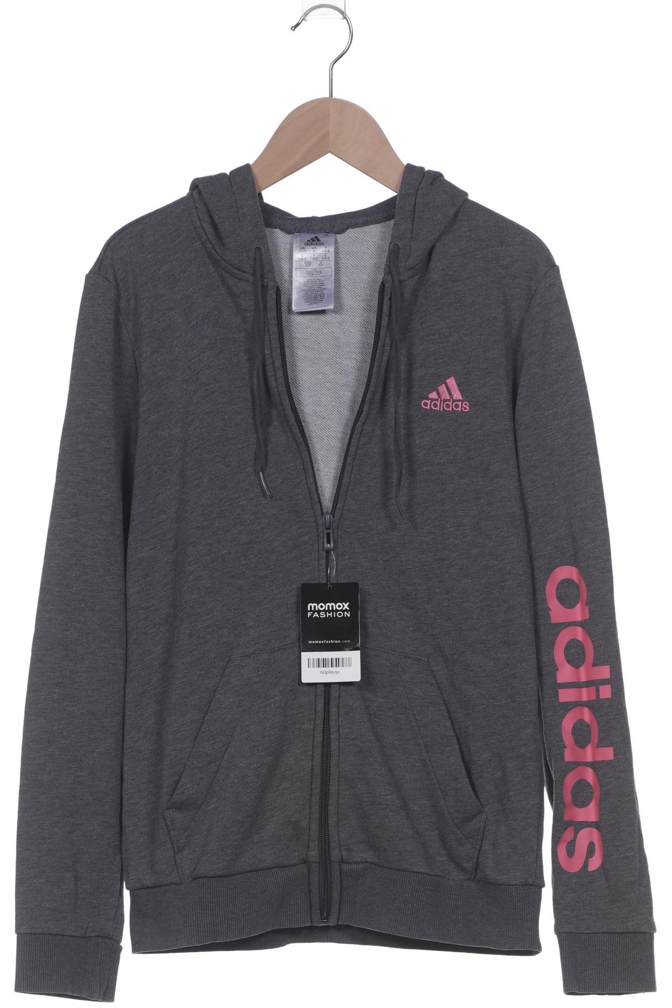 

adidas Damen Kapuzenpullover, grau, Gr. 36