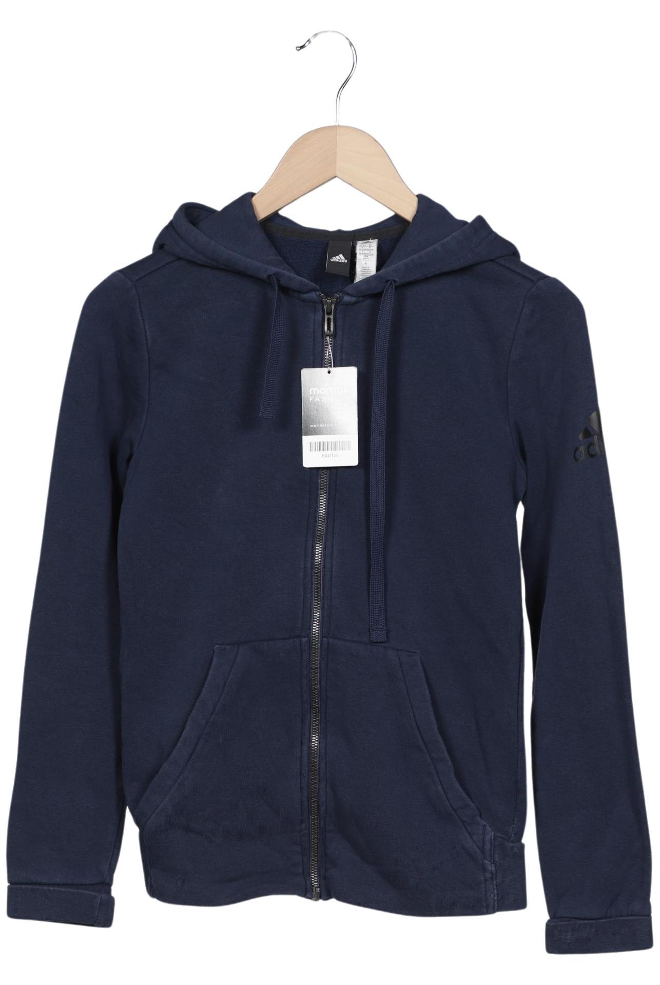 

adidas Damen Kapuzenpullover, marineblau, Gr. 34