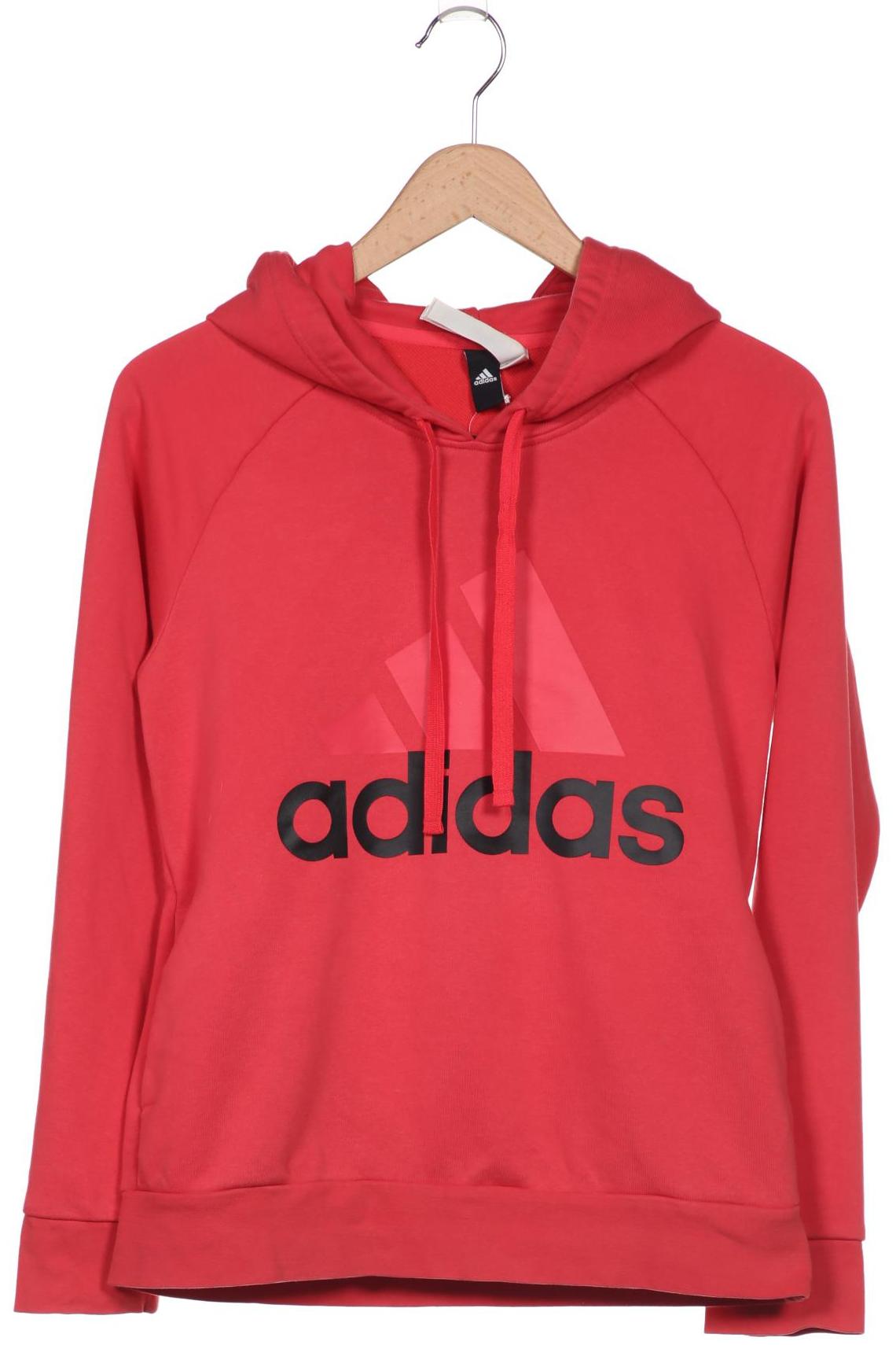 

adidas Damen Kapuzenpullover, rot, Gr. 38
