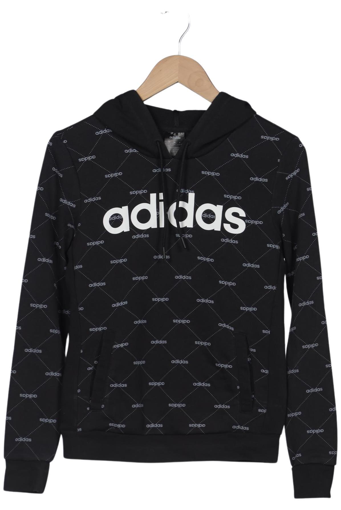 

adidas Damen Kapuzenpullover, schwarz, Gr. 34