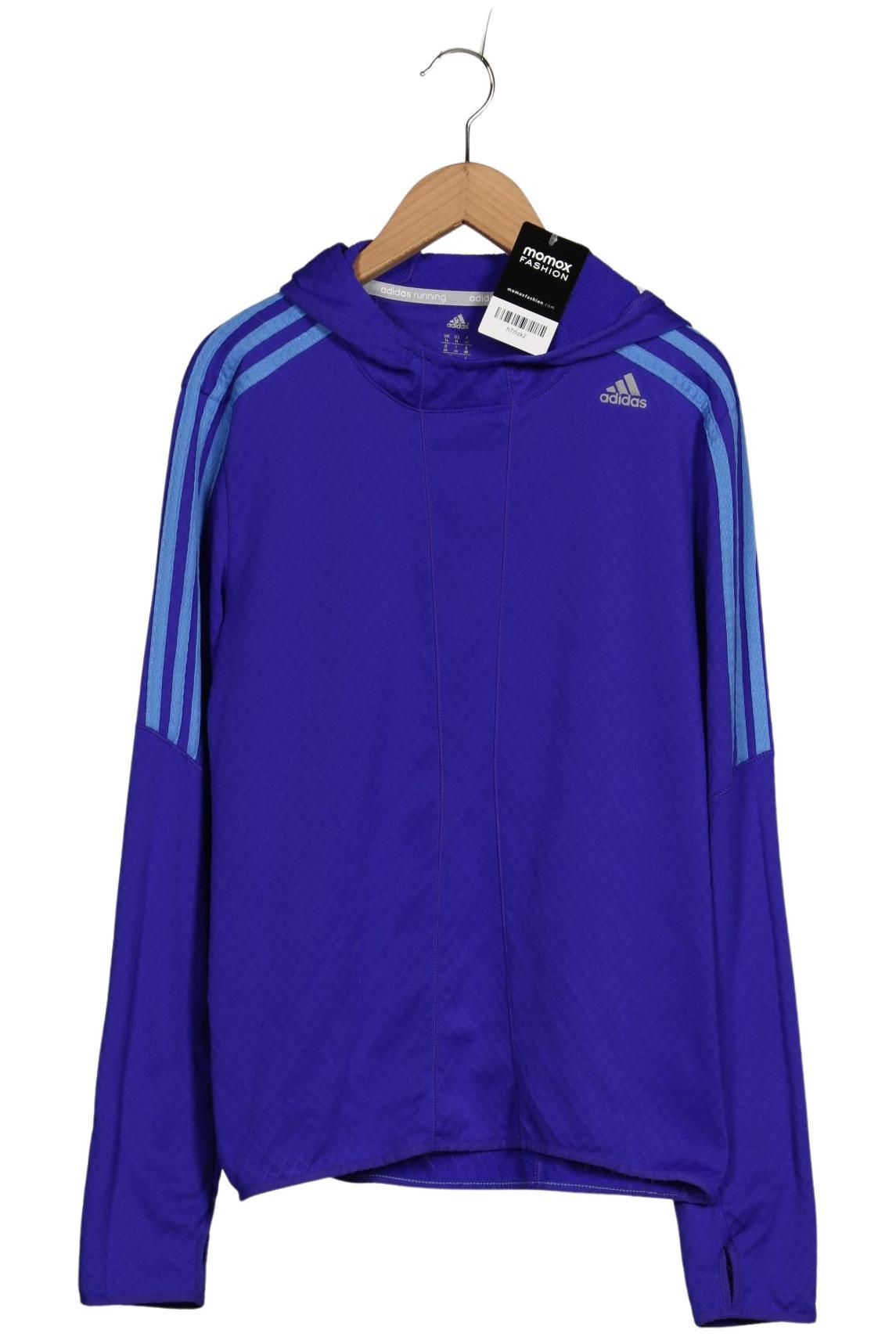 

adidas Damen Kapuzenpullover, blau, Gr. 40