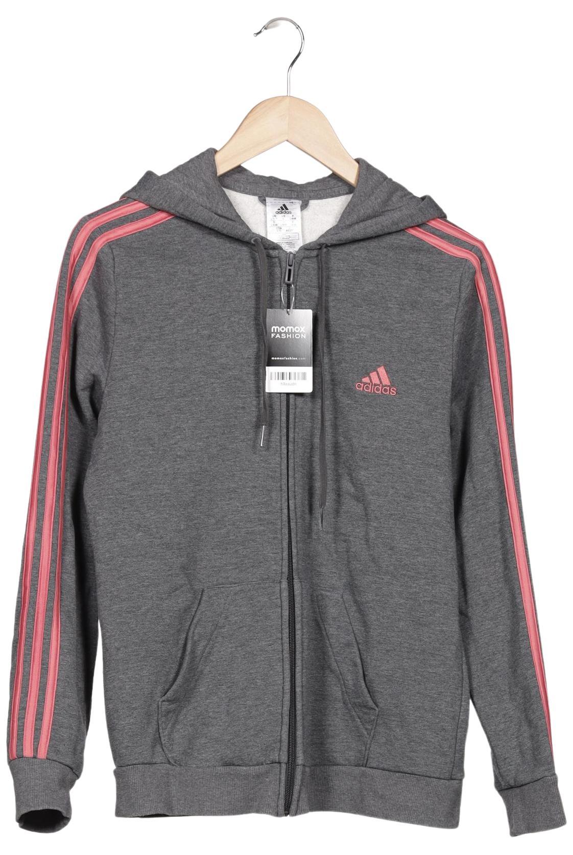 

adidas Damen Kapuzenpullover, grau, Gr. 42