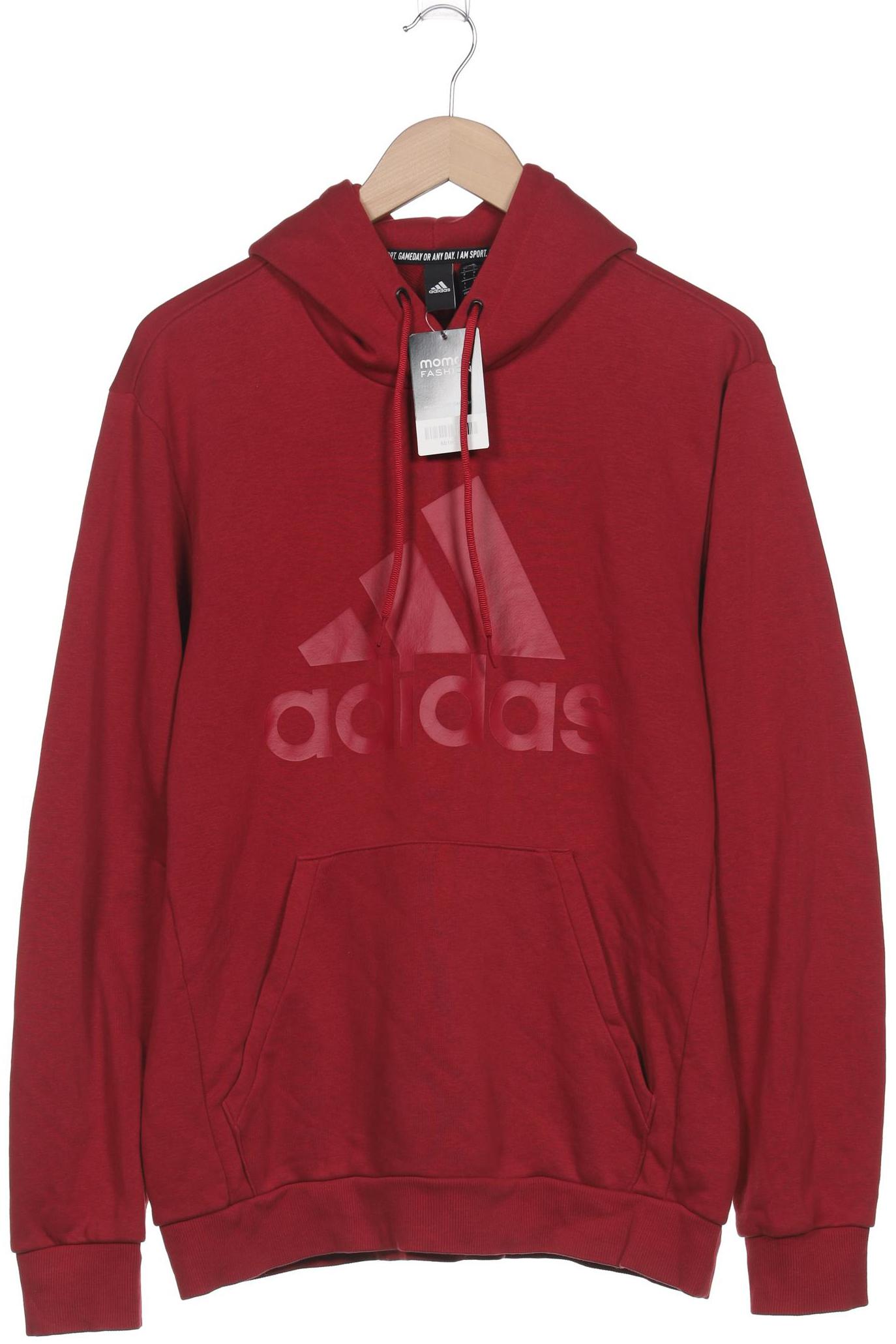 

adidas Damen Kapuzenpullover, rot, Gr. 42