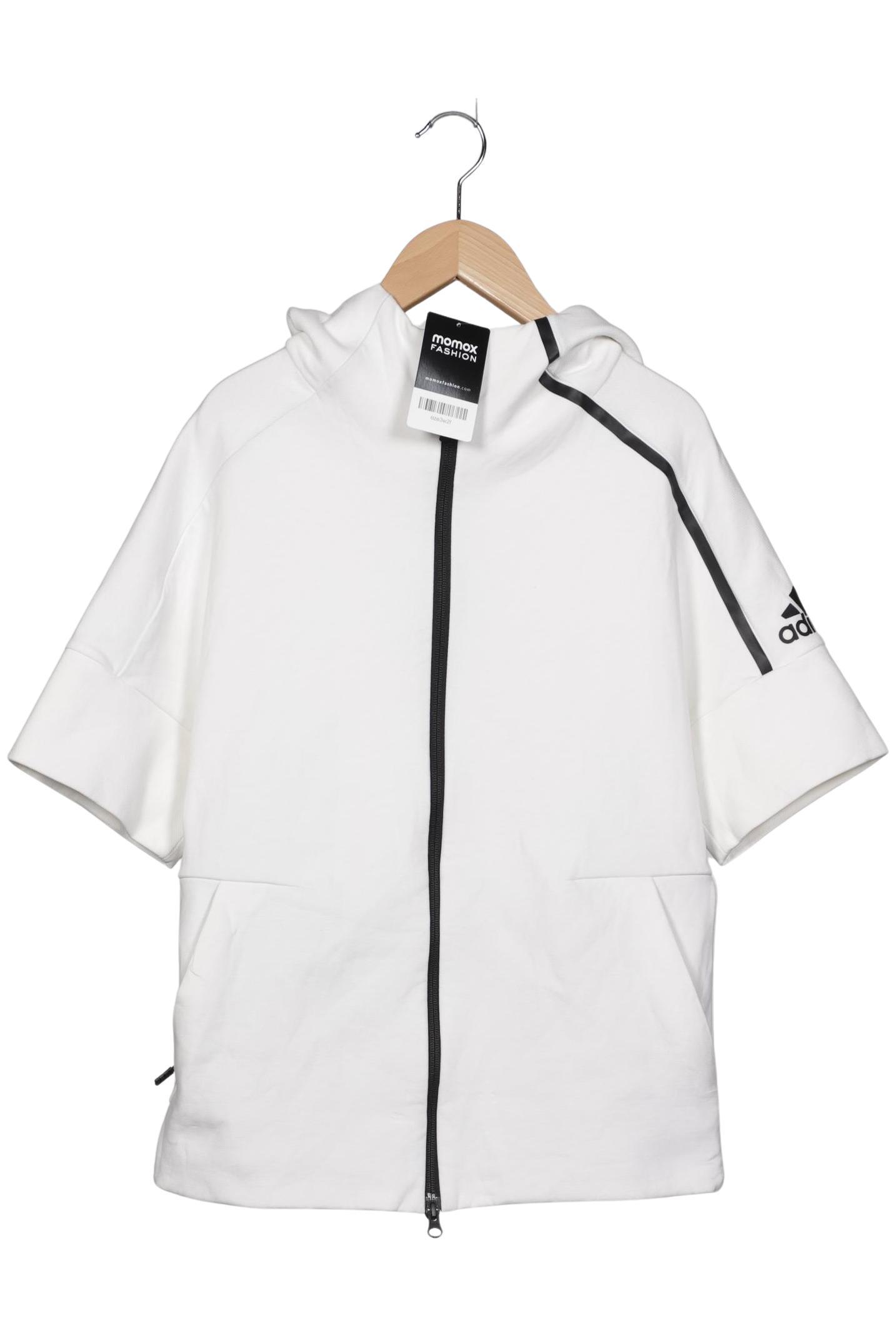 

adidas Damen Kapuzenpullover, weiß, Gr. 38