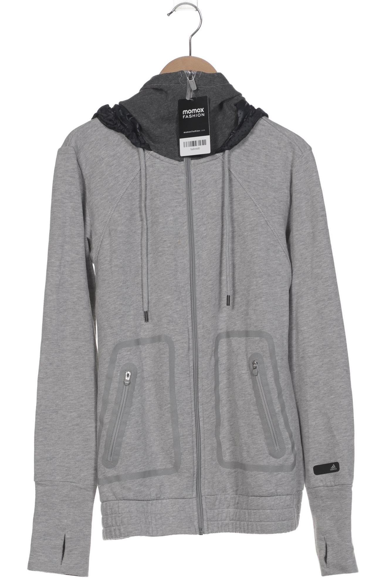 

adidas Damen Kapuzenpullover, grau, Gr. 36