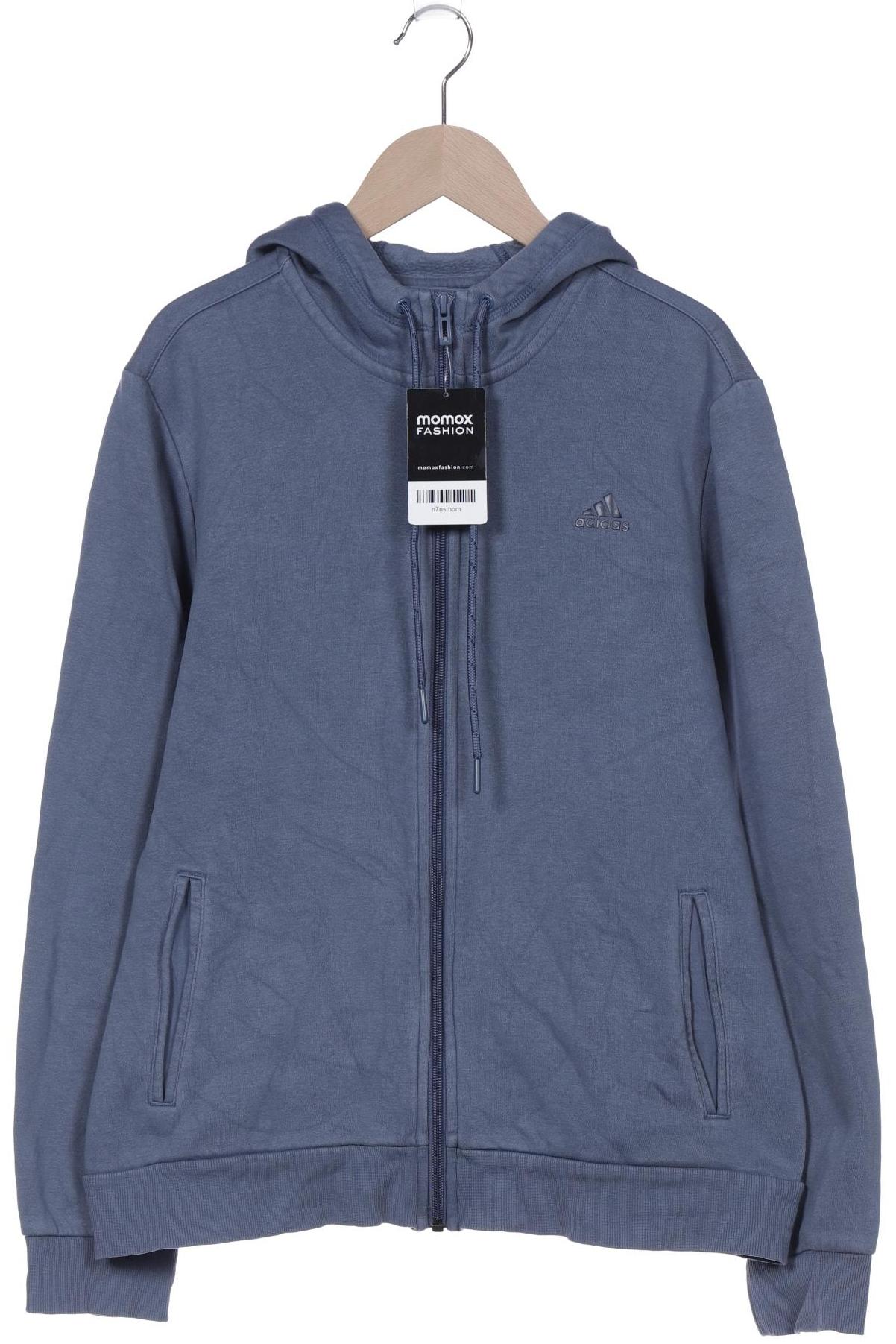 

adidas Damen Kapuzenpullover, blau, Gr. 42