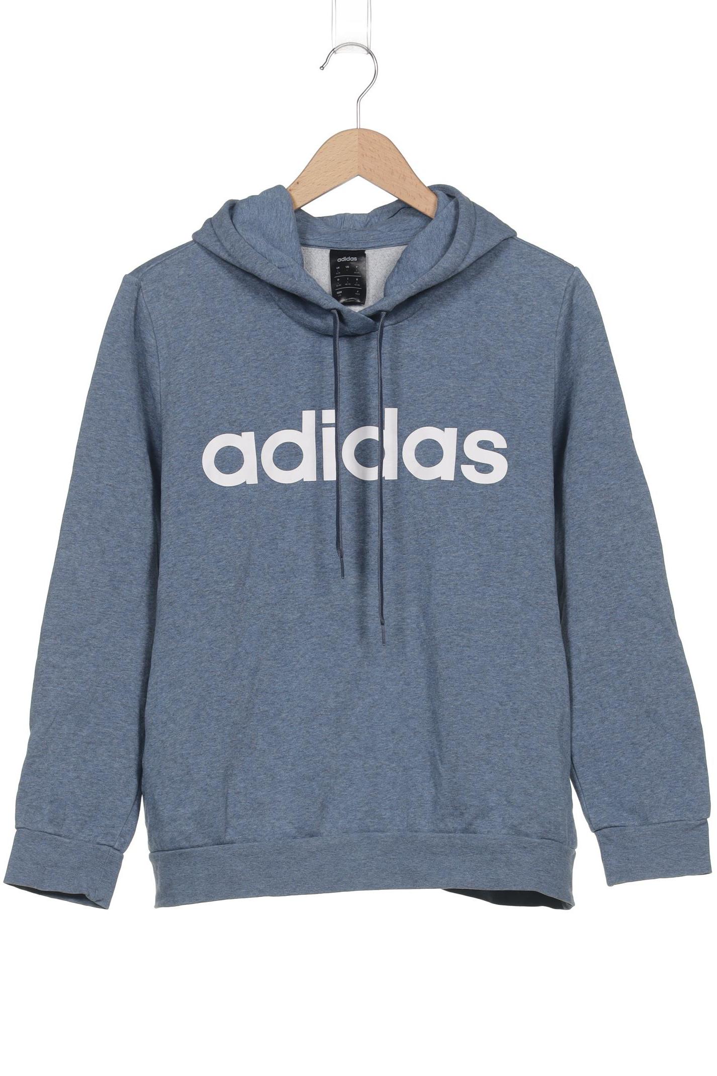 

adidas Damen Kapuzenpullover, blau, Gr. 42