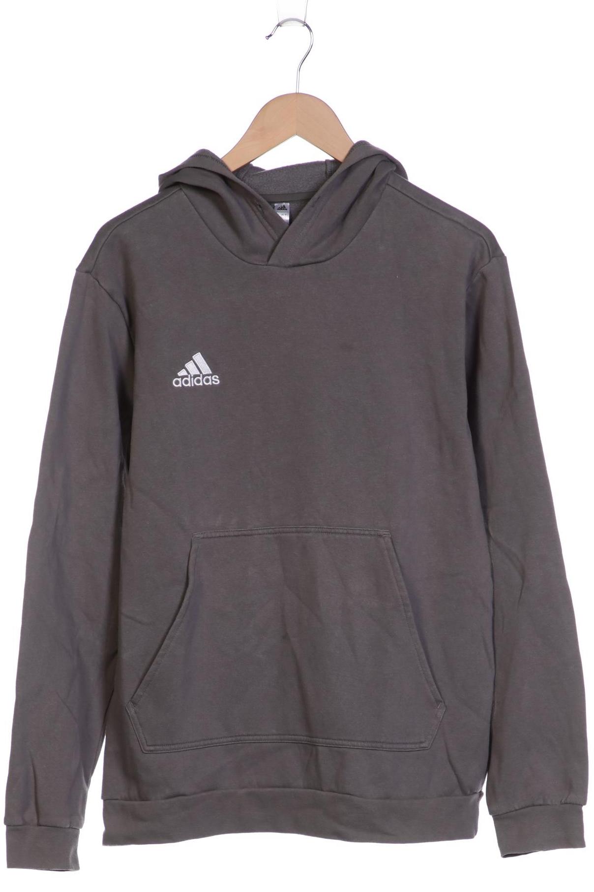 

adidas Damen Kapuzenpullover, grau, Gr. 42