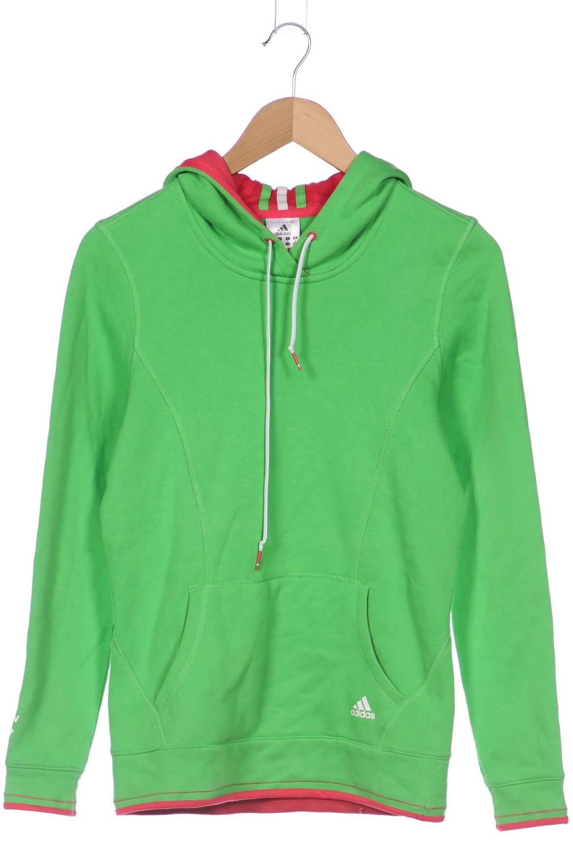

adidas Damen Kapuzenpullover, grün, Gr. 36