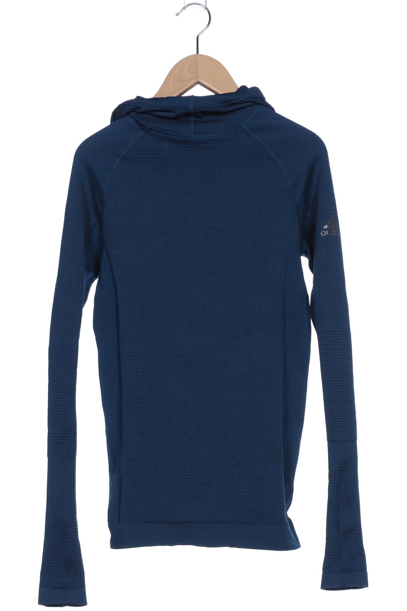 

adidas Damen Kapuzenpullover, blau, Gr. 36