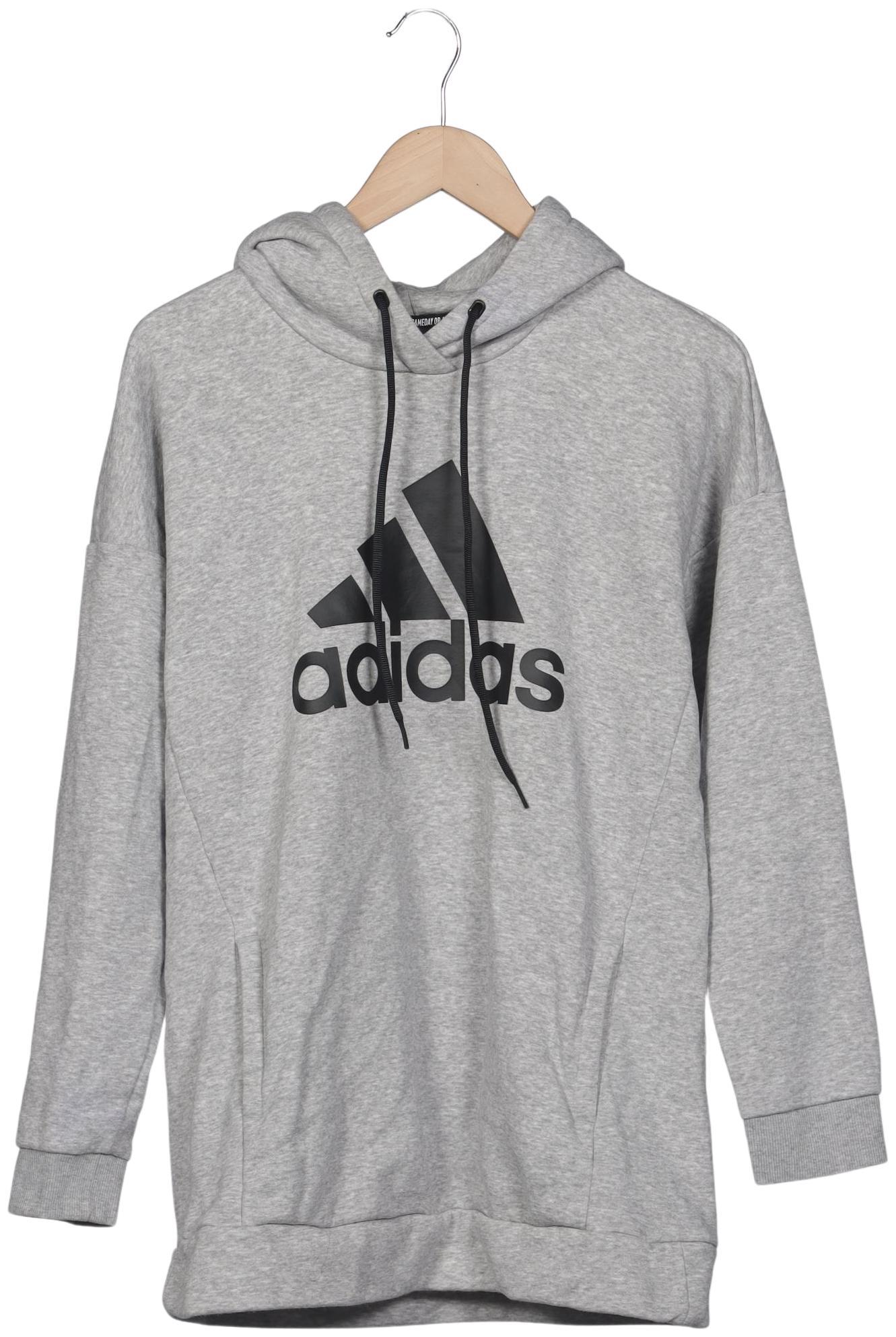 

adidas Damen Kapuzenpullover, grau, Gr. 38