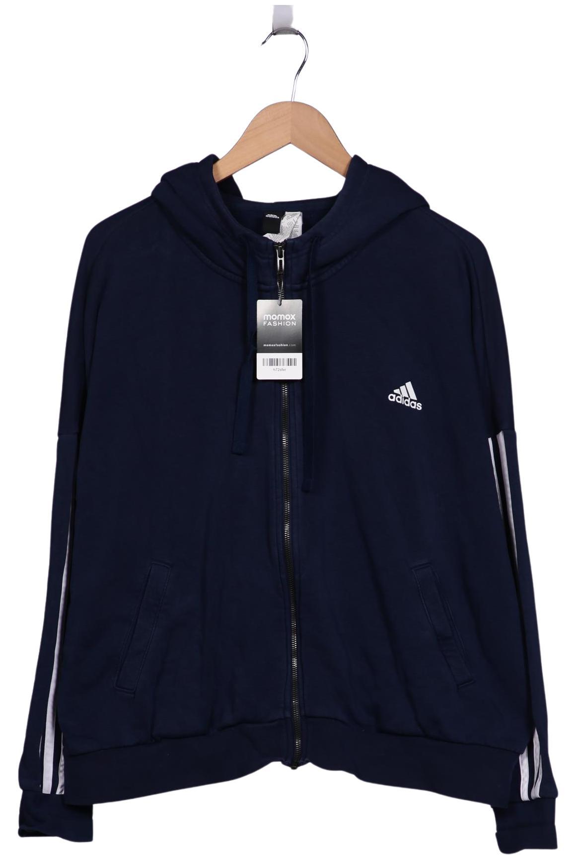 

adidas Damen Kapuzenpullover, marineblau, Gr. 46