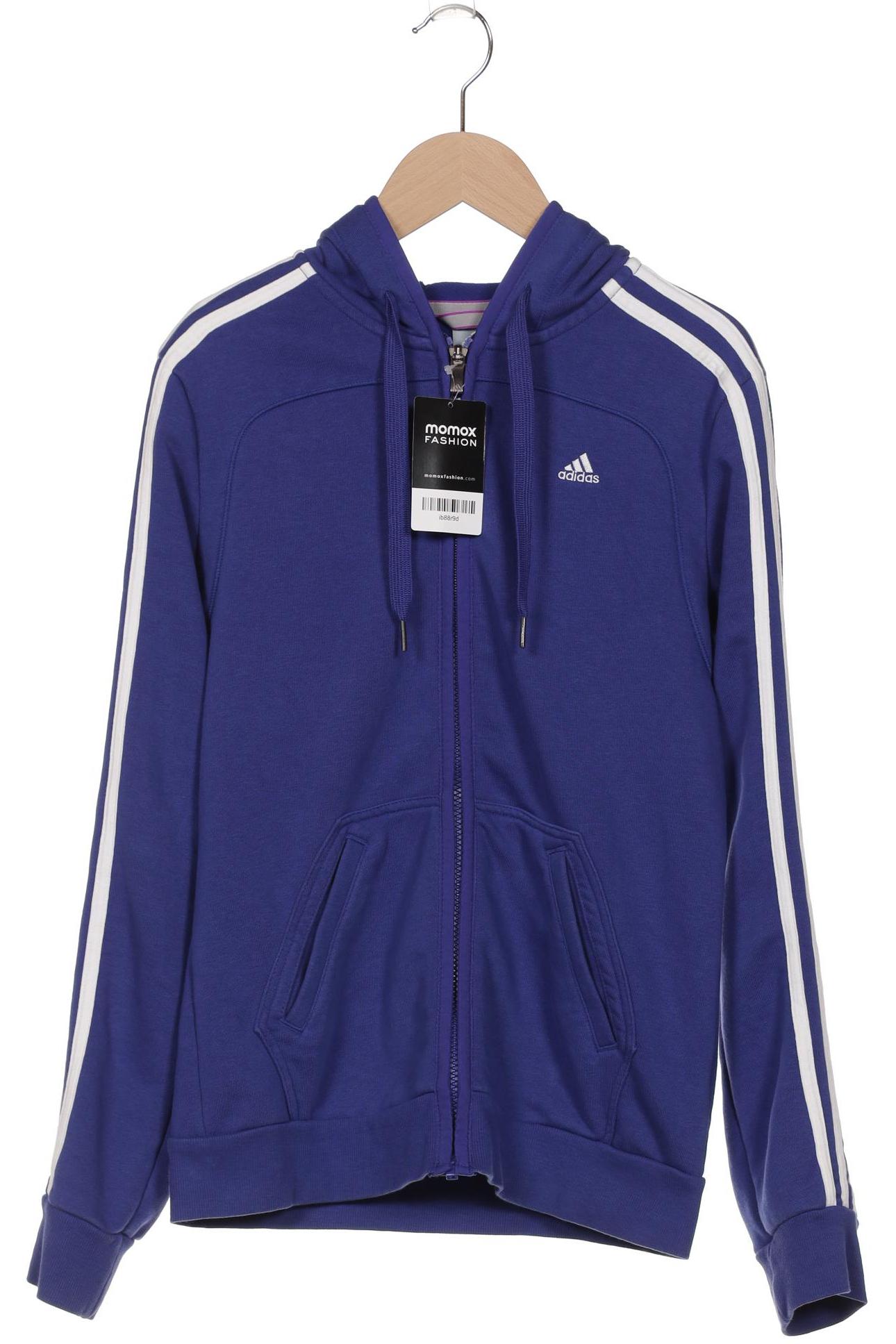 

adidas Damen Kapuzenpullover, blau, Gr. 36