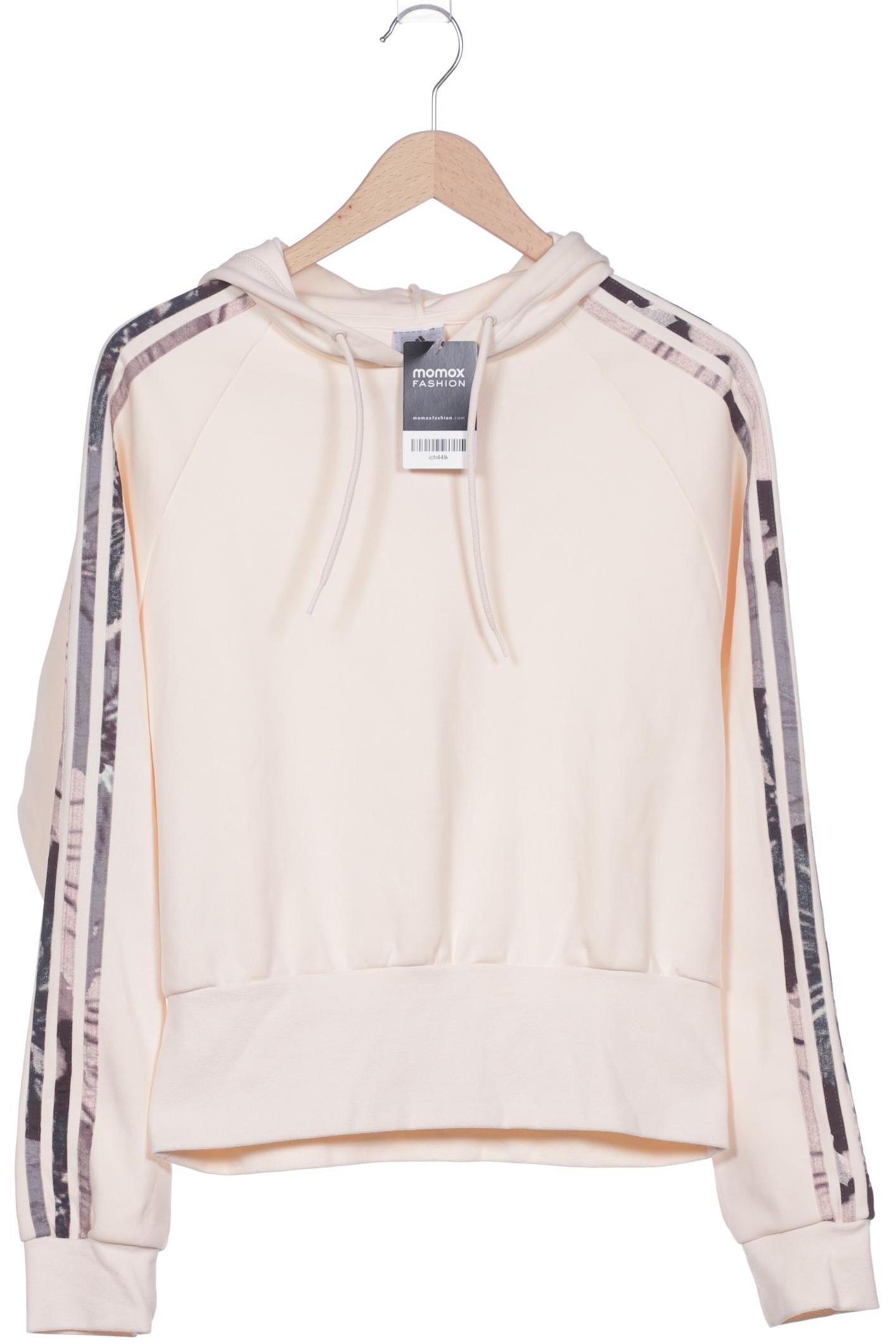 

adidas Damen Kapuzenpullover, cremeweiß, Gr. 38