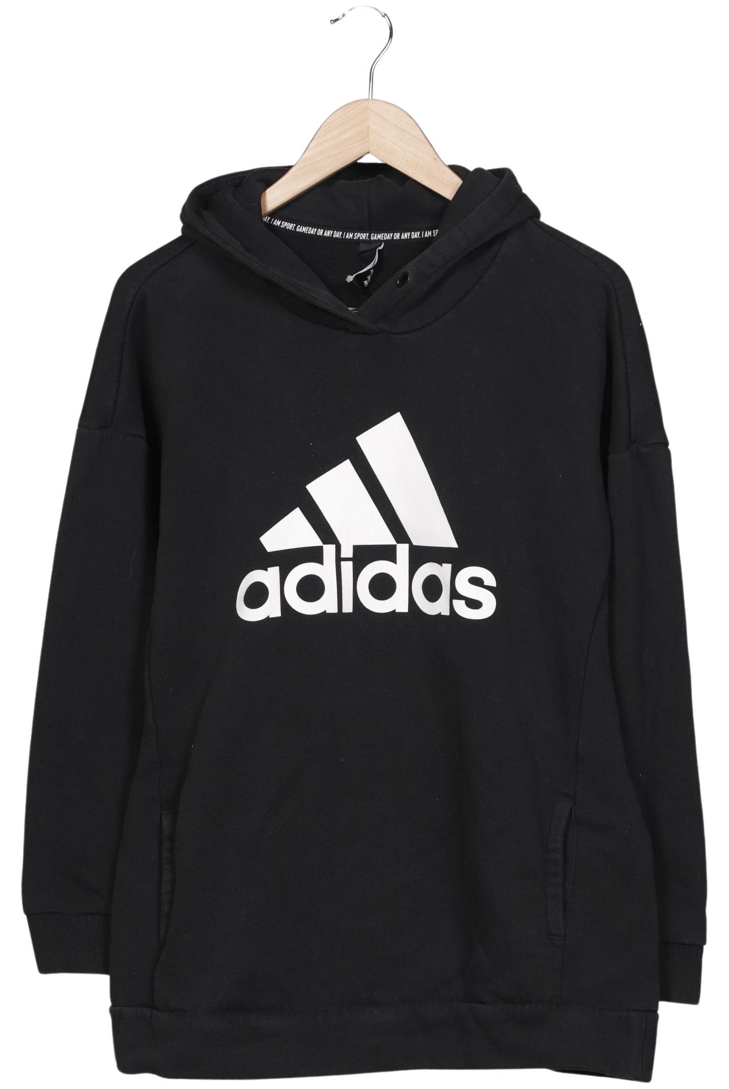 

adidas Damen Kapuzenpullover, schwarz, Gr. 42