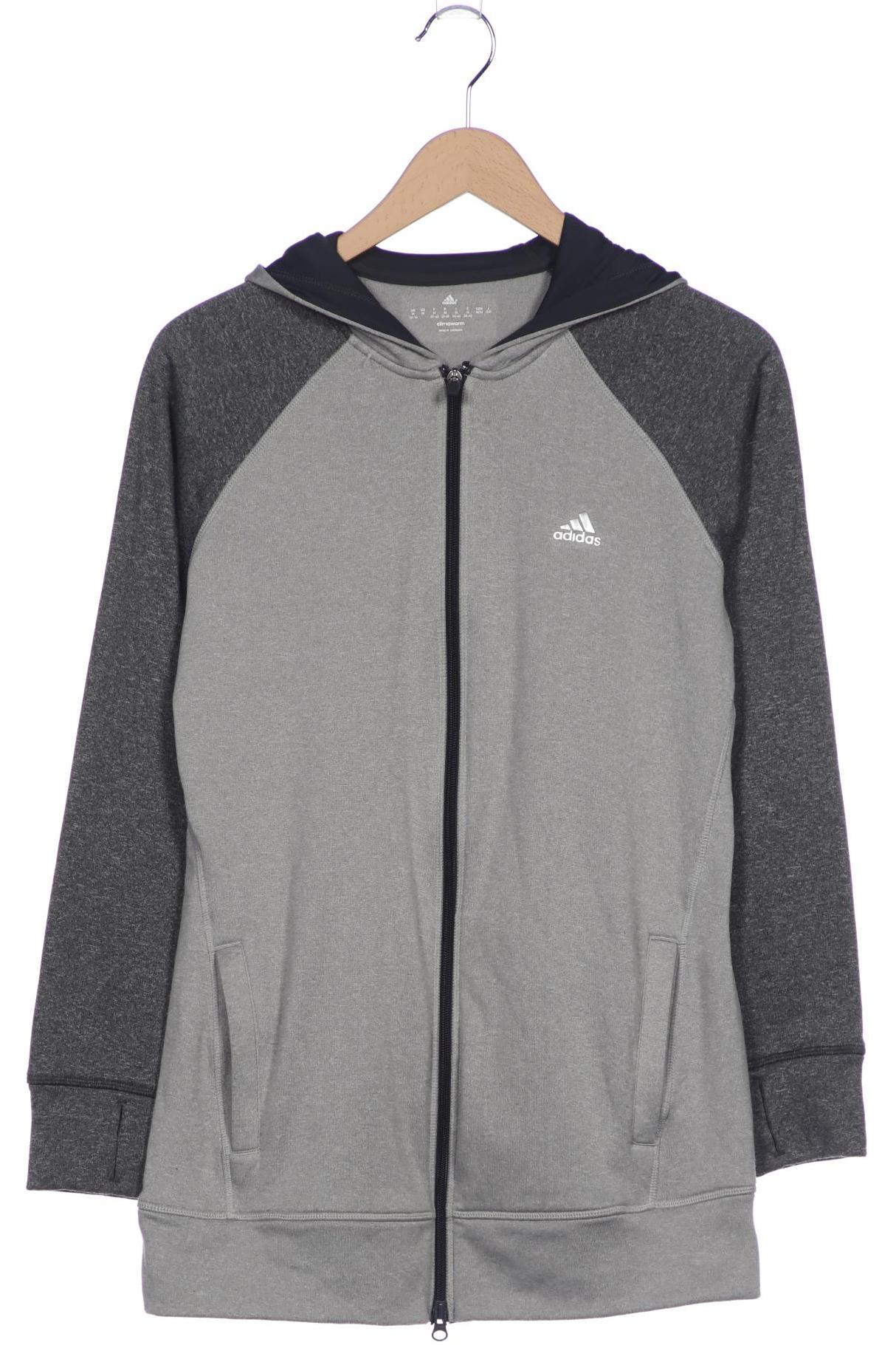 

adidas Damen Kapuzenpullover, grau, Gr. 38