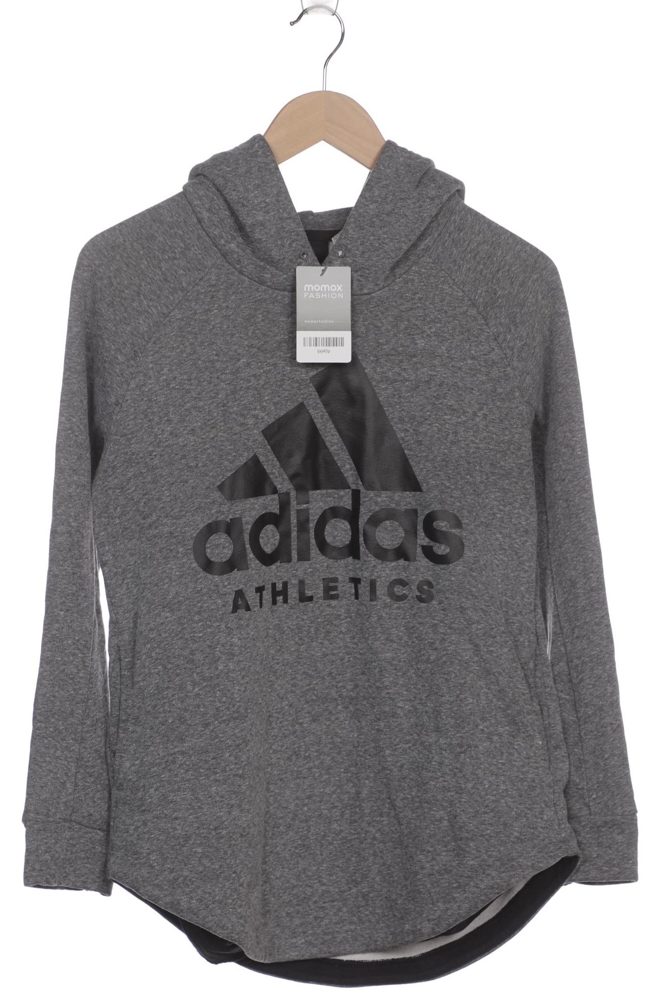 

adidas Damen Kapuzenpullover, grau, Gr. 38