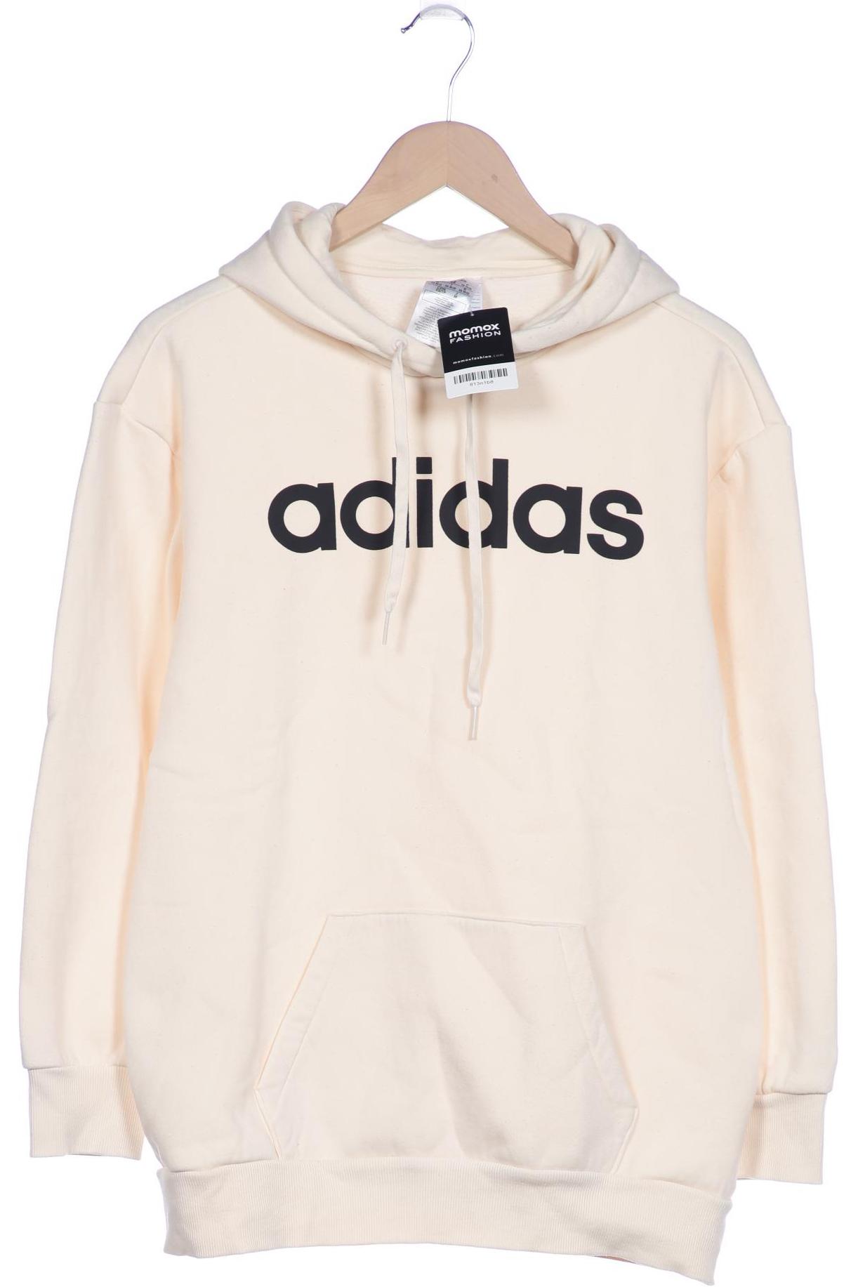 

adidas Damen Kapuzenpullover, cremeweiß, Gr. 34