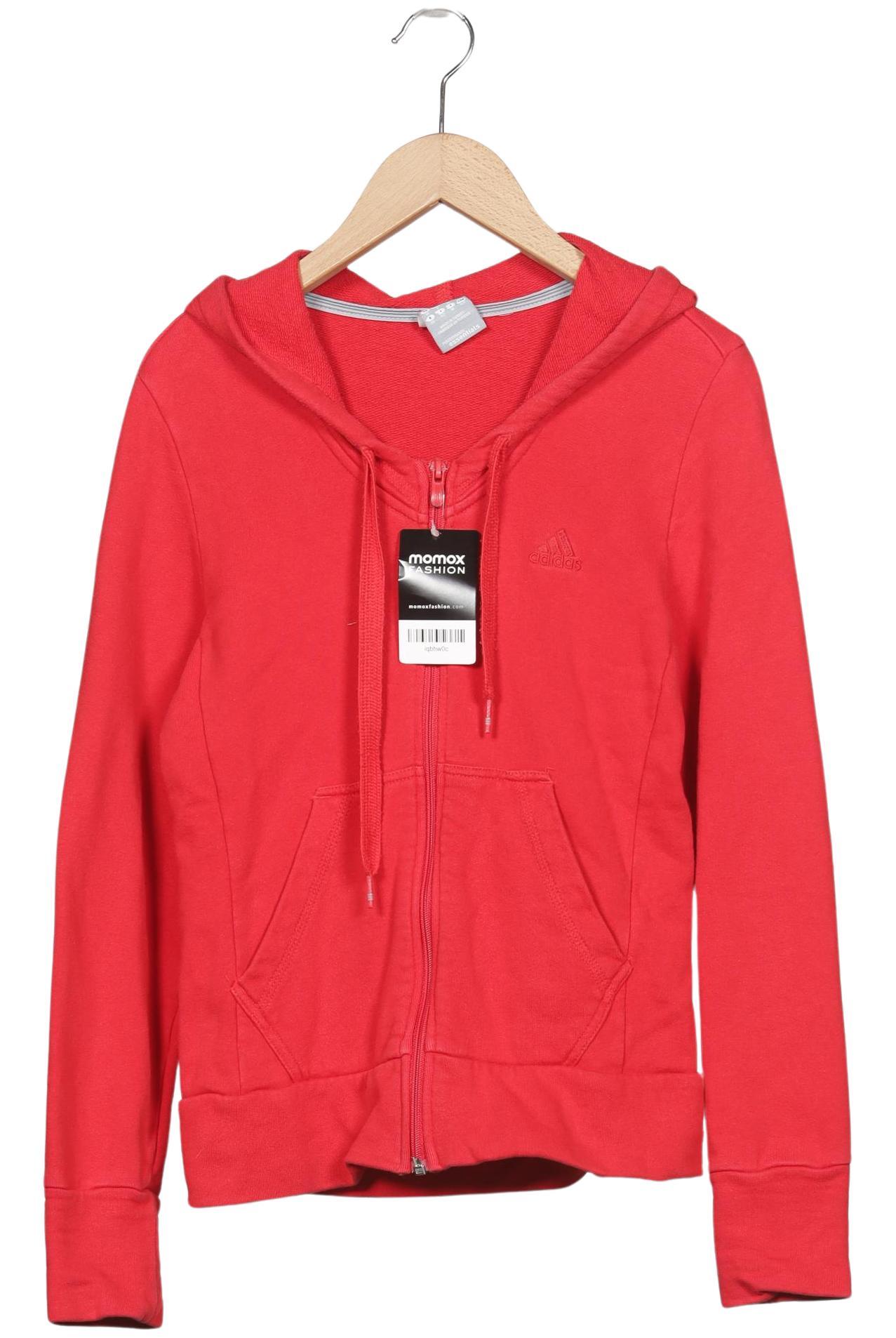 

adidas Damen Kapuzenpullover, rot, Gr. 36