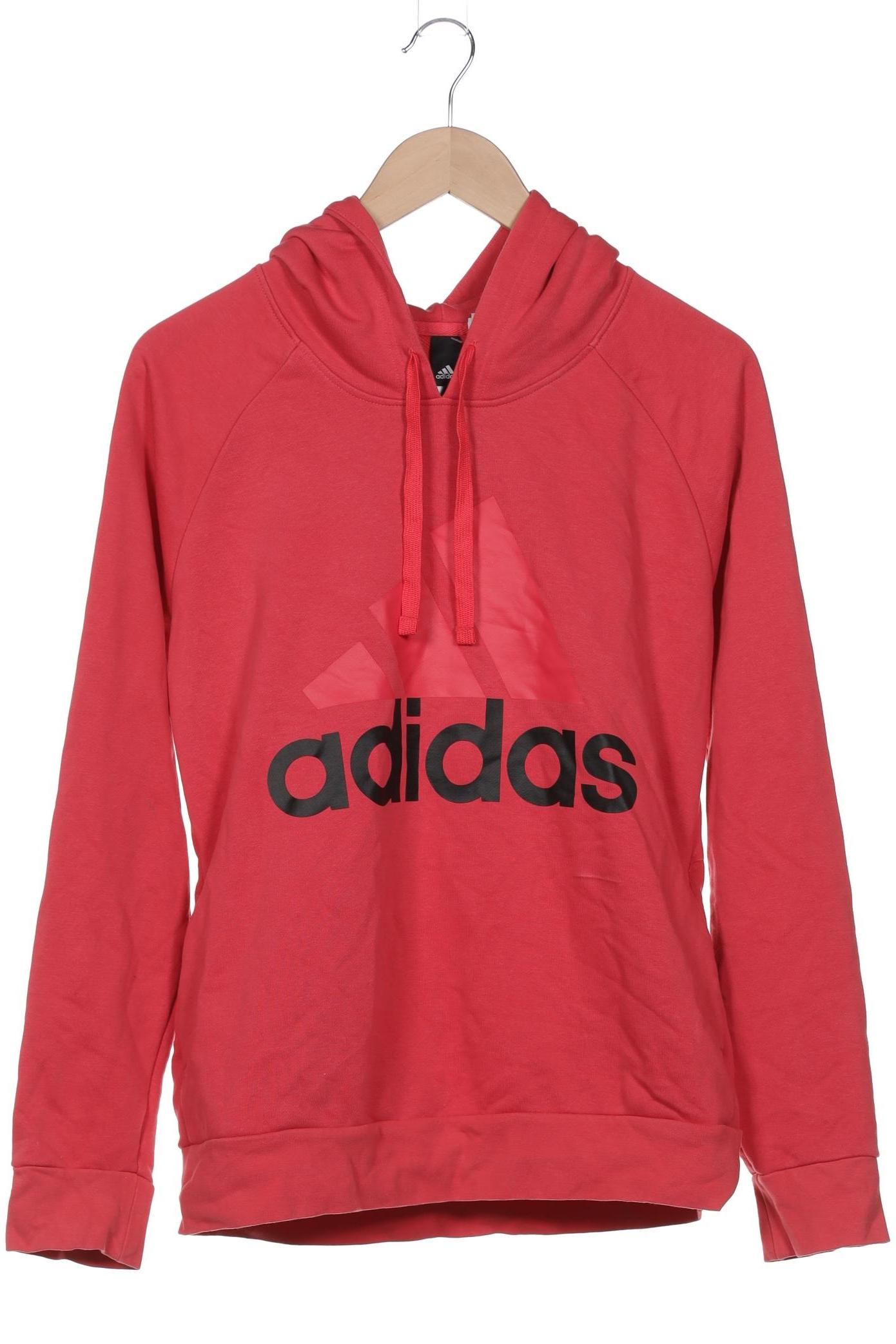 

adidas Damen Kapuzenpullover, rot, Gr. 42