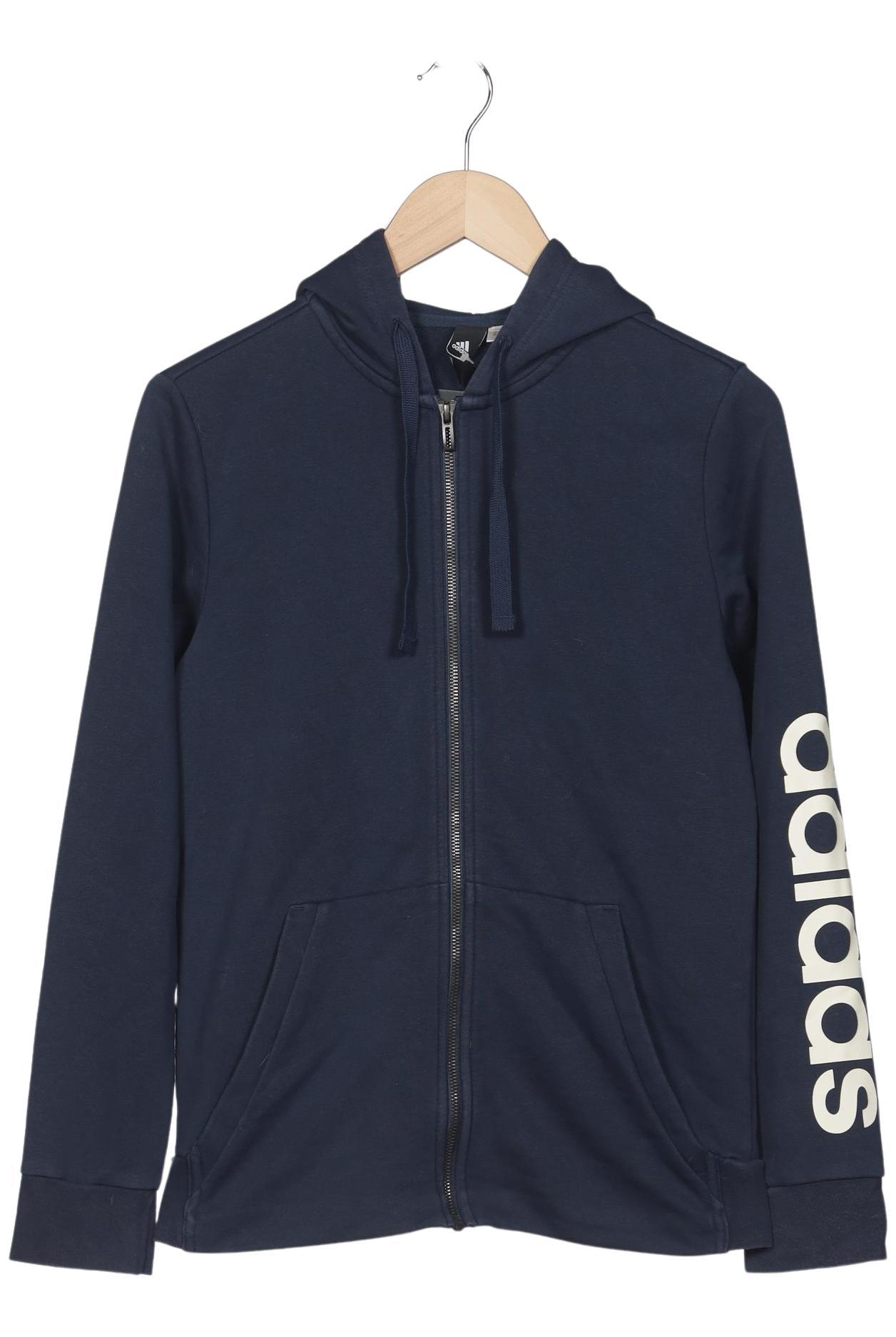 

adidas Damen Kapuzenpullover, marineblau, Gr. 38