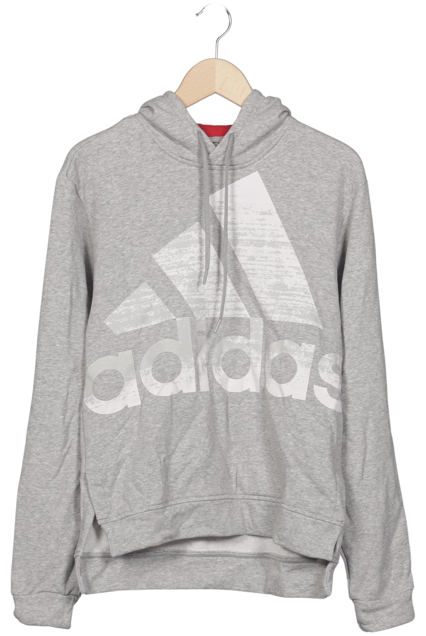 

adidas Damen Kapuzenpullover, grau, Gr. 36