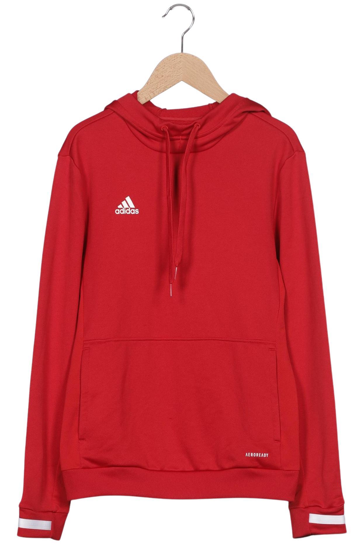 

adidas Damen Kapuzenpullover, rot, Gr. 36