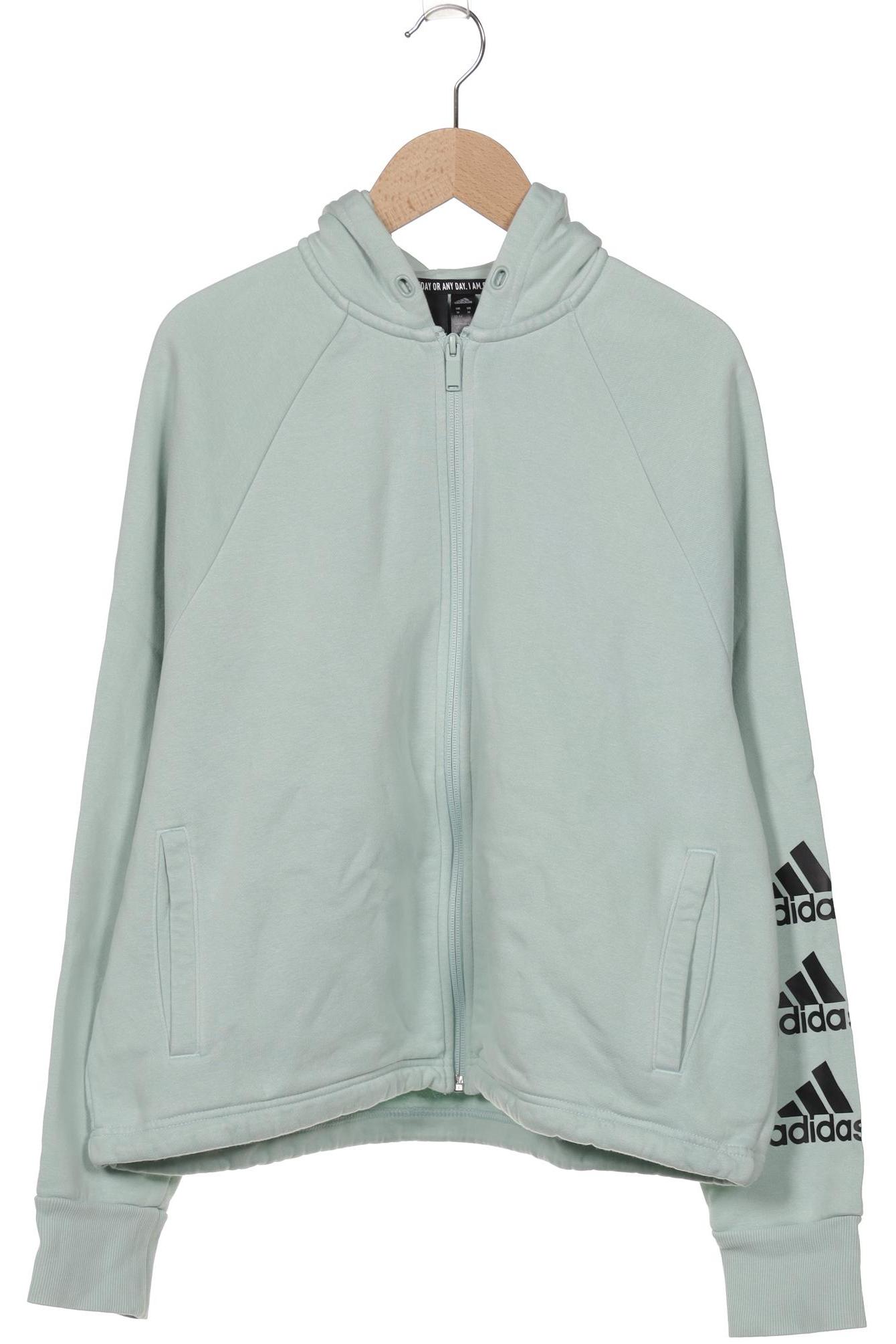 

adidas Damen Kapuzenpullover, hellgrün, Gr. 38