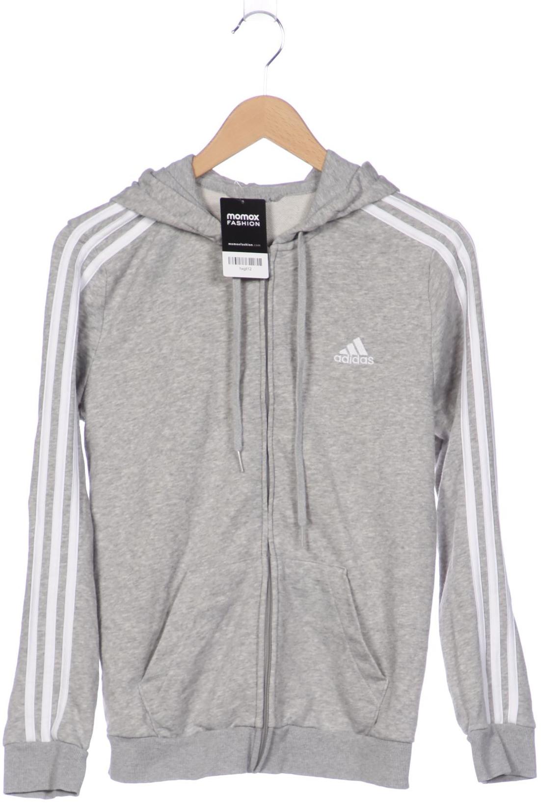 

adidas Damen Kapuzenpullover, grau, Gr. 38