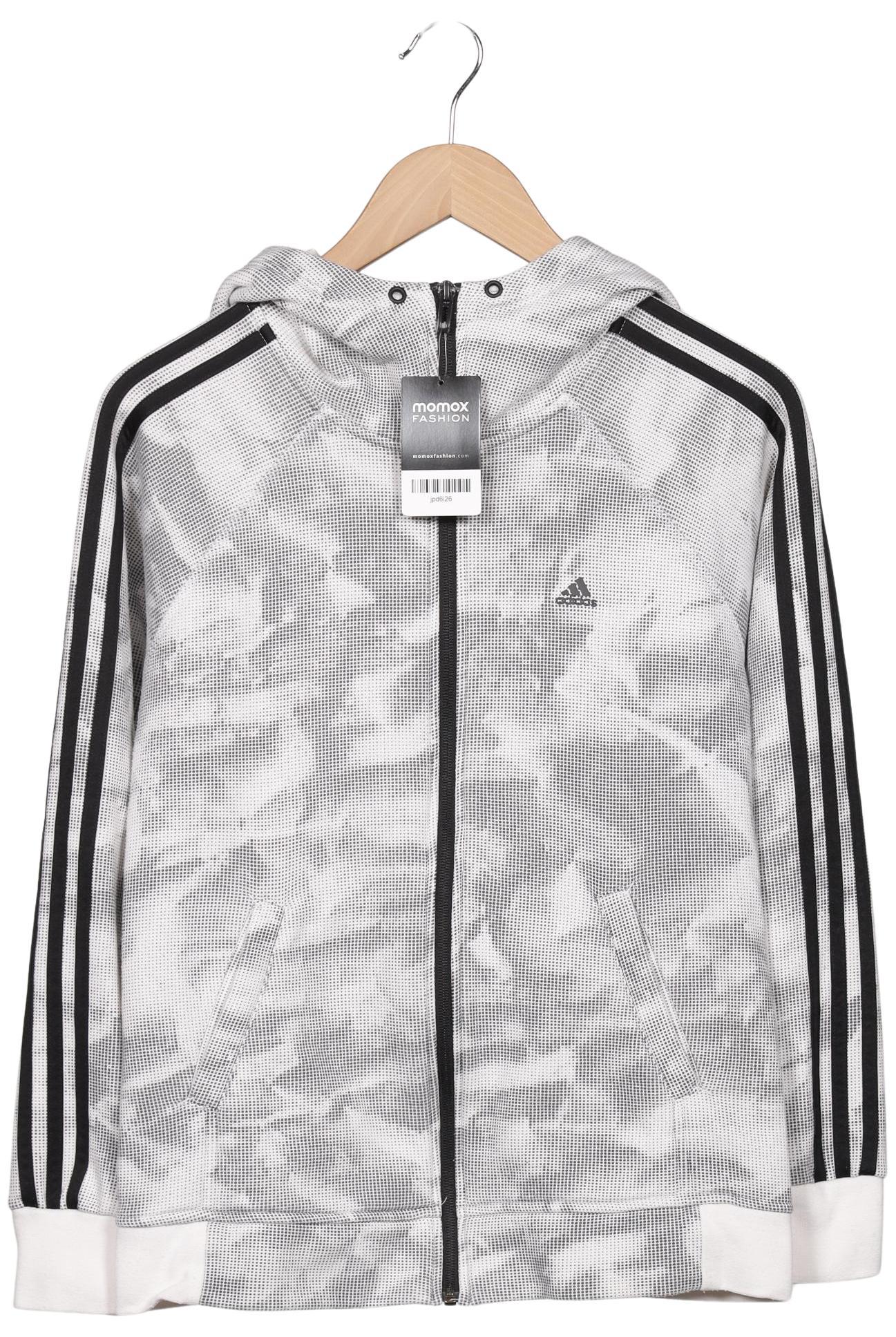 

adidas Damen Kapuzenpullover, grau, Gr. 36