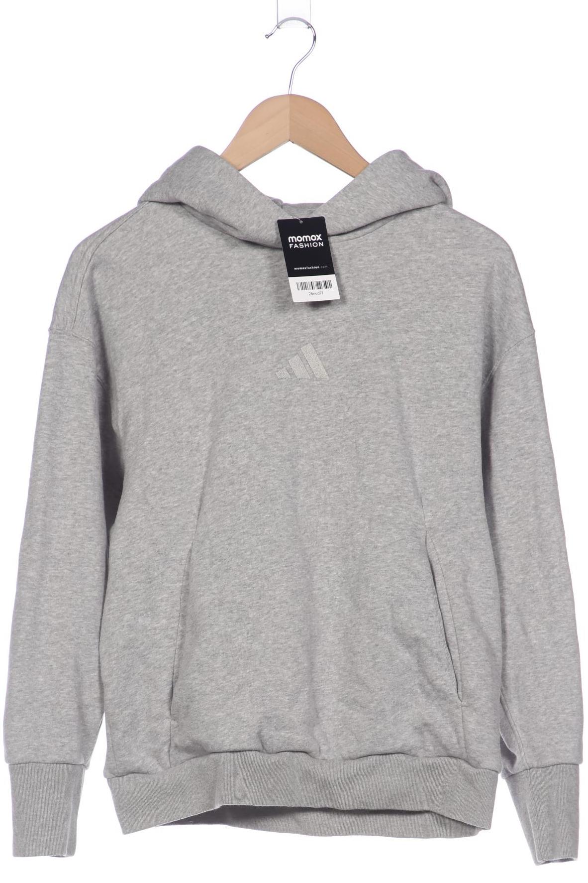 

adidas Damen Kapuzenpullover, grau, Gr. 34