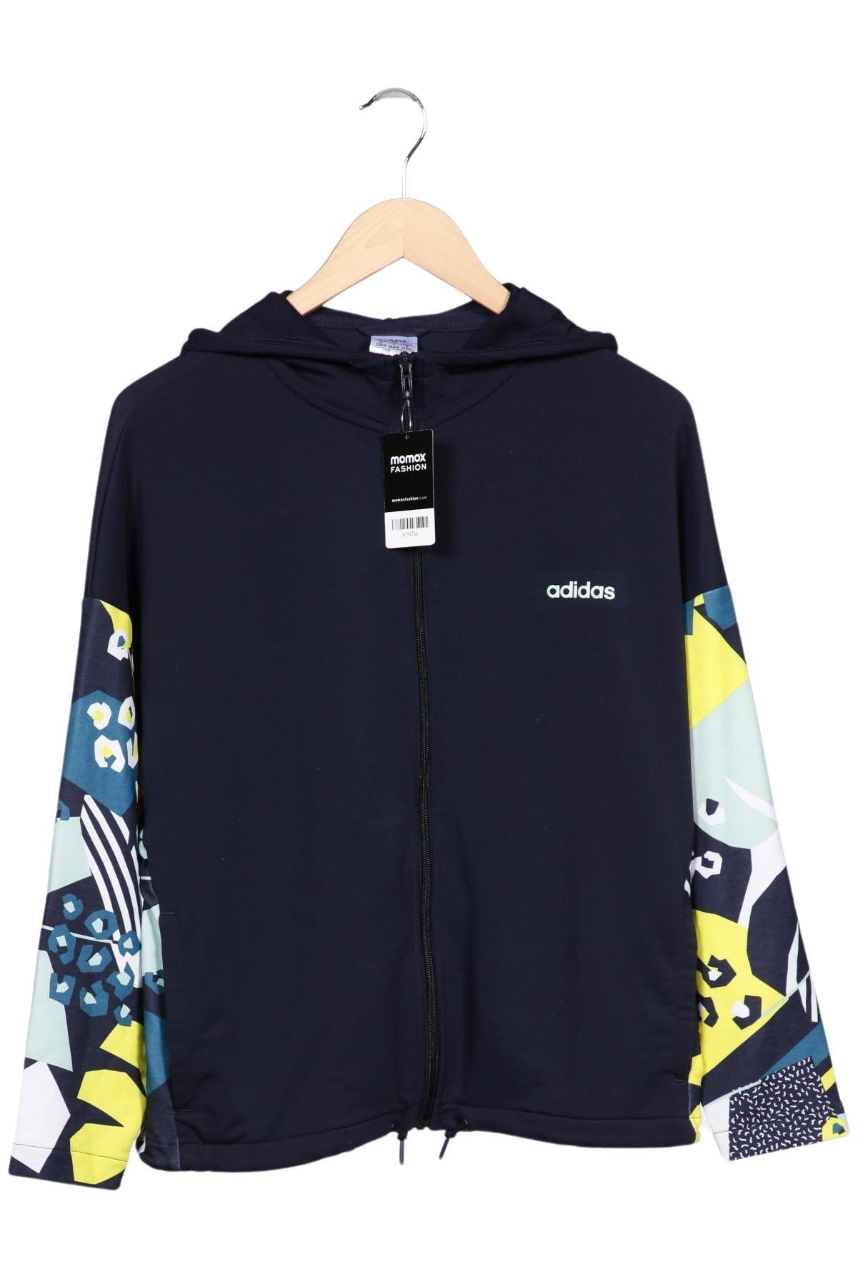 

adidas Damen Kapuzenpullover, marineblau, Gr. 34